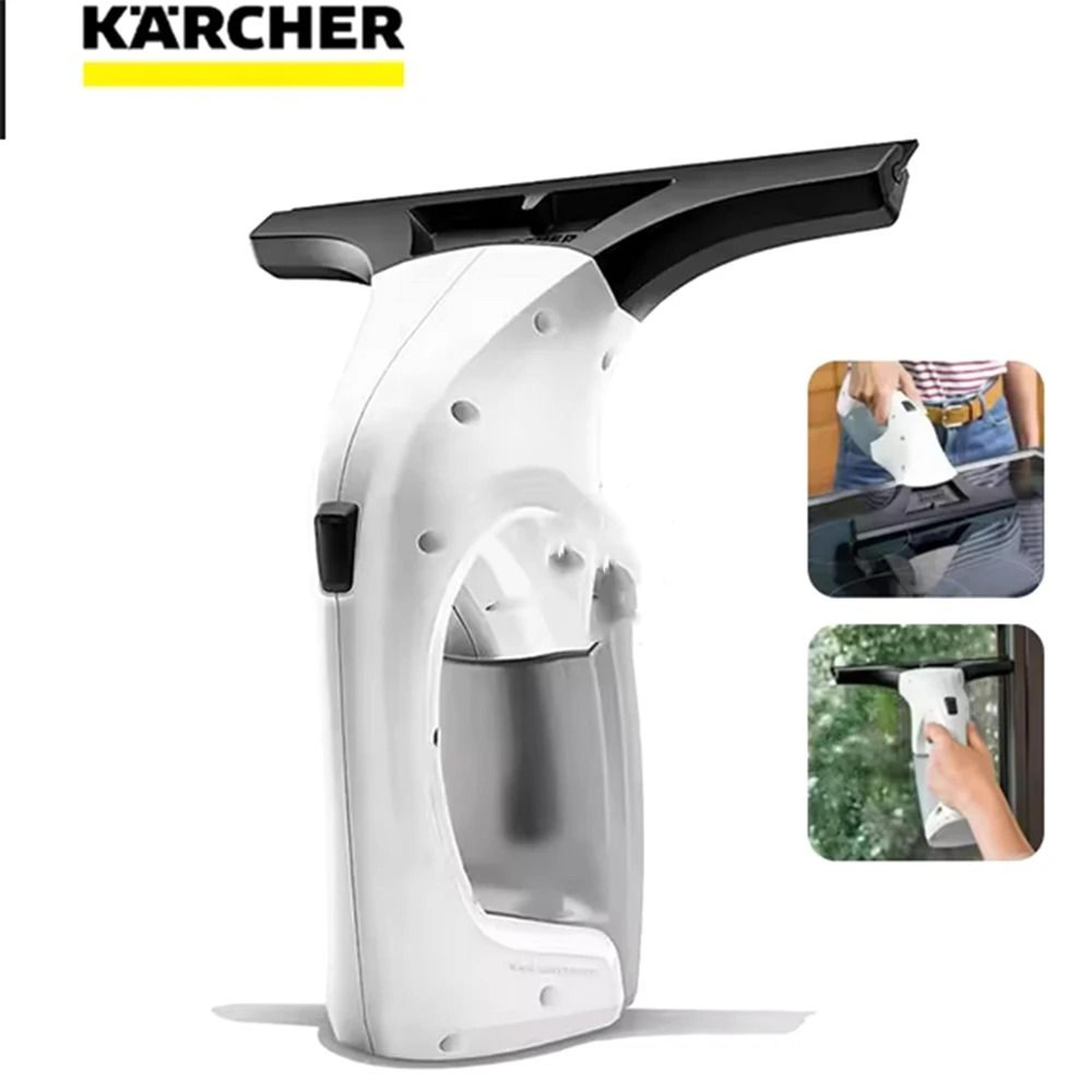 window glass cleaner with strong suction and led power display