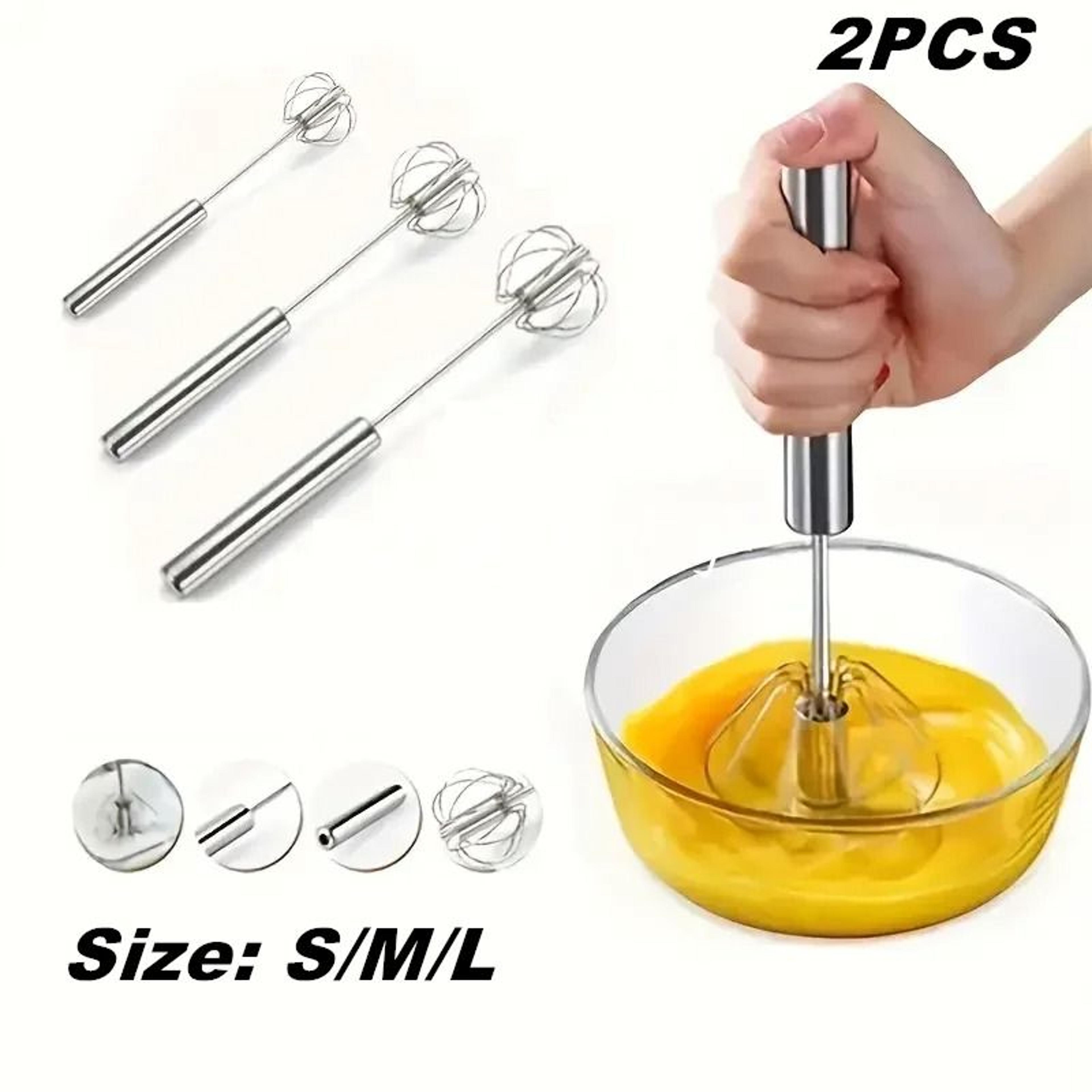 semi automatic stainless steel egg beater