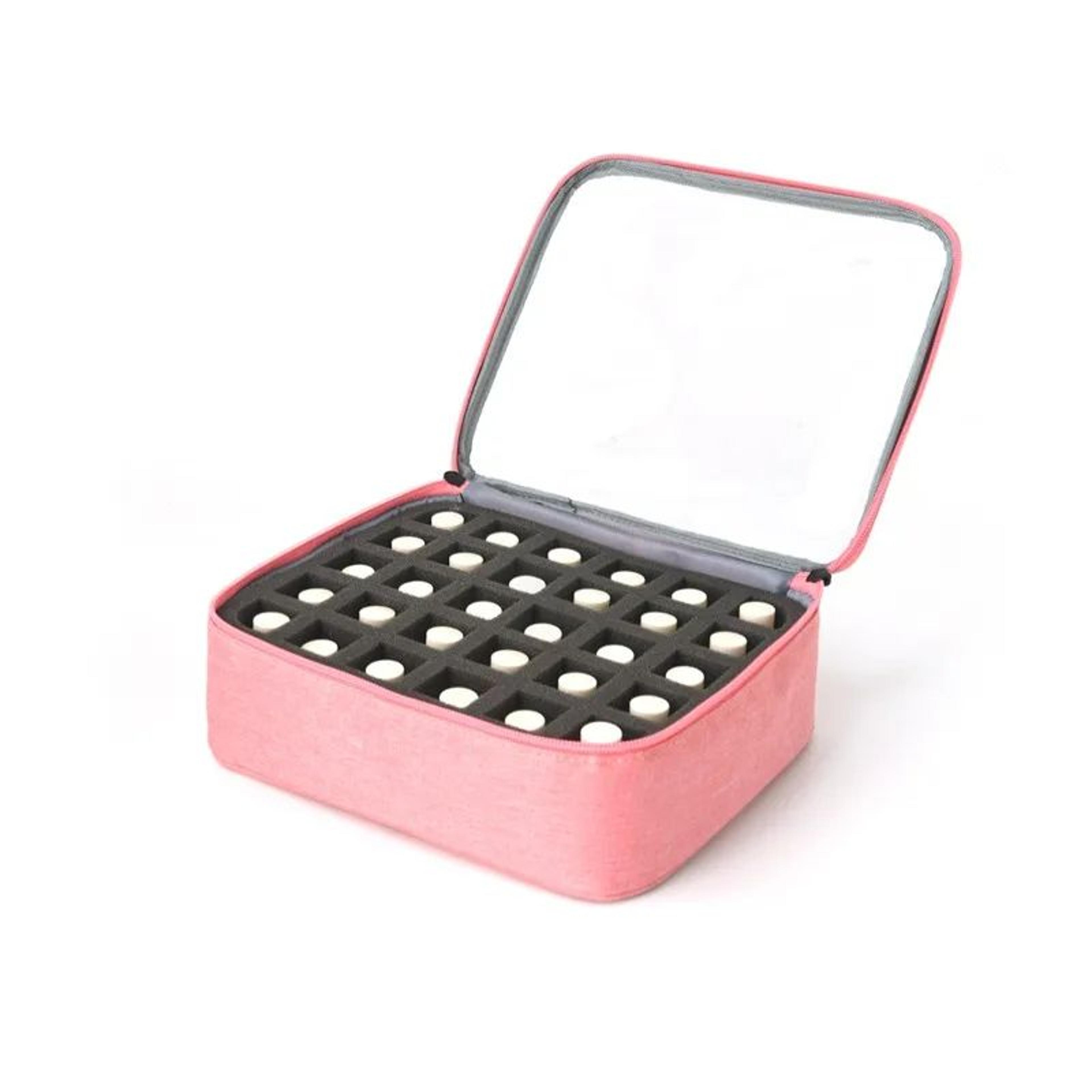 nail polish storage bag large cosmetic organizer