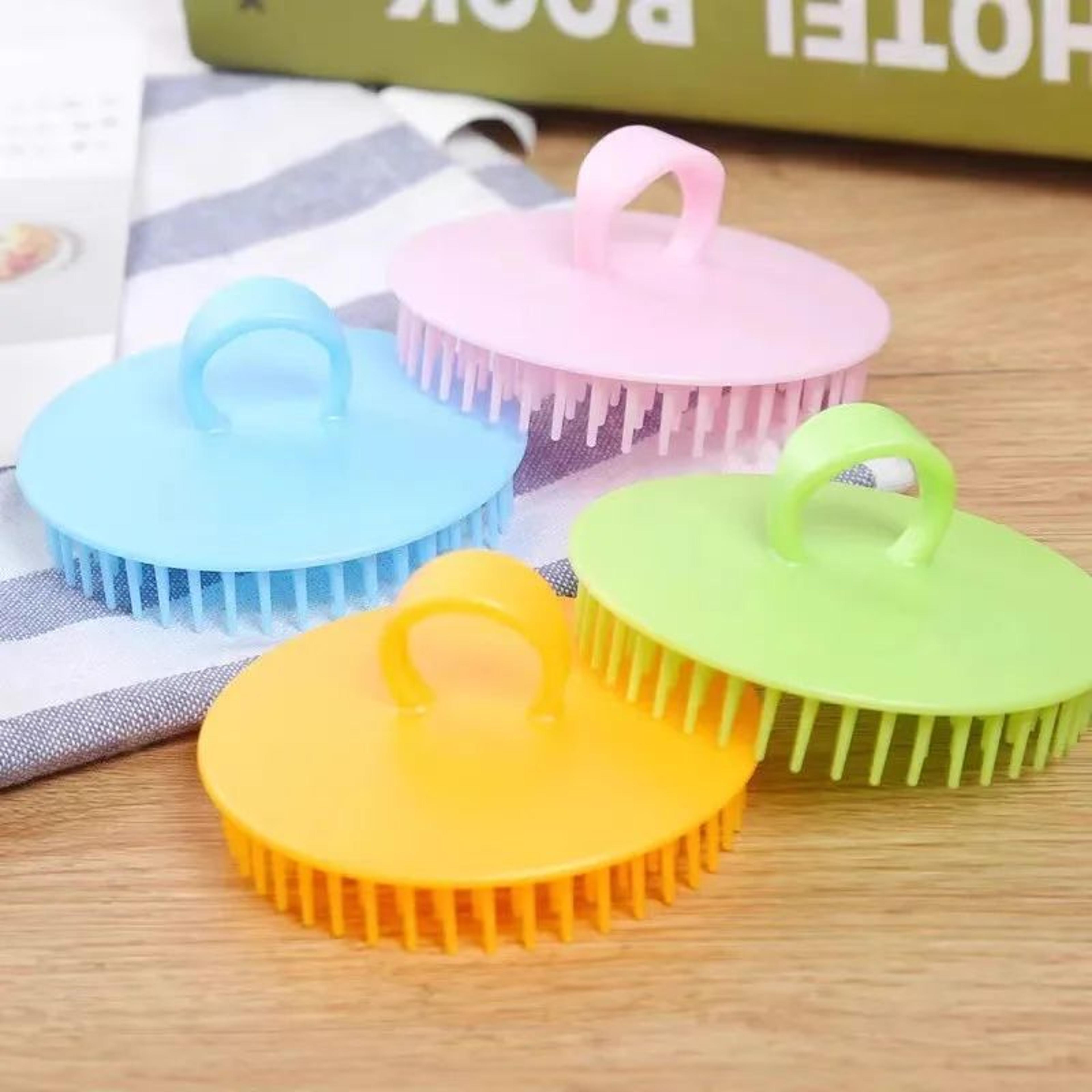silicone hair washing comb