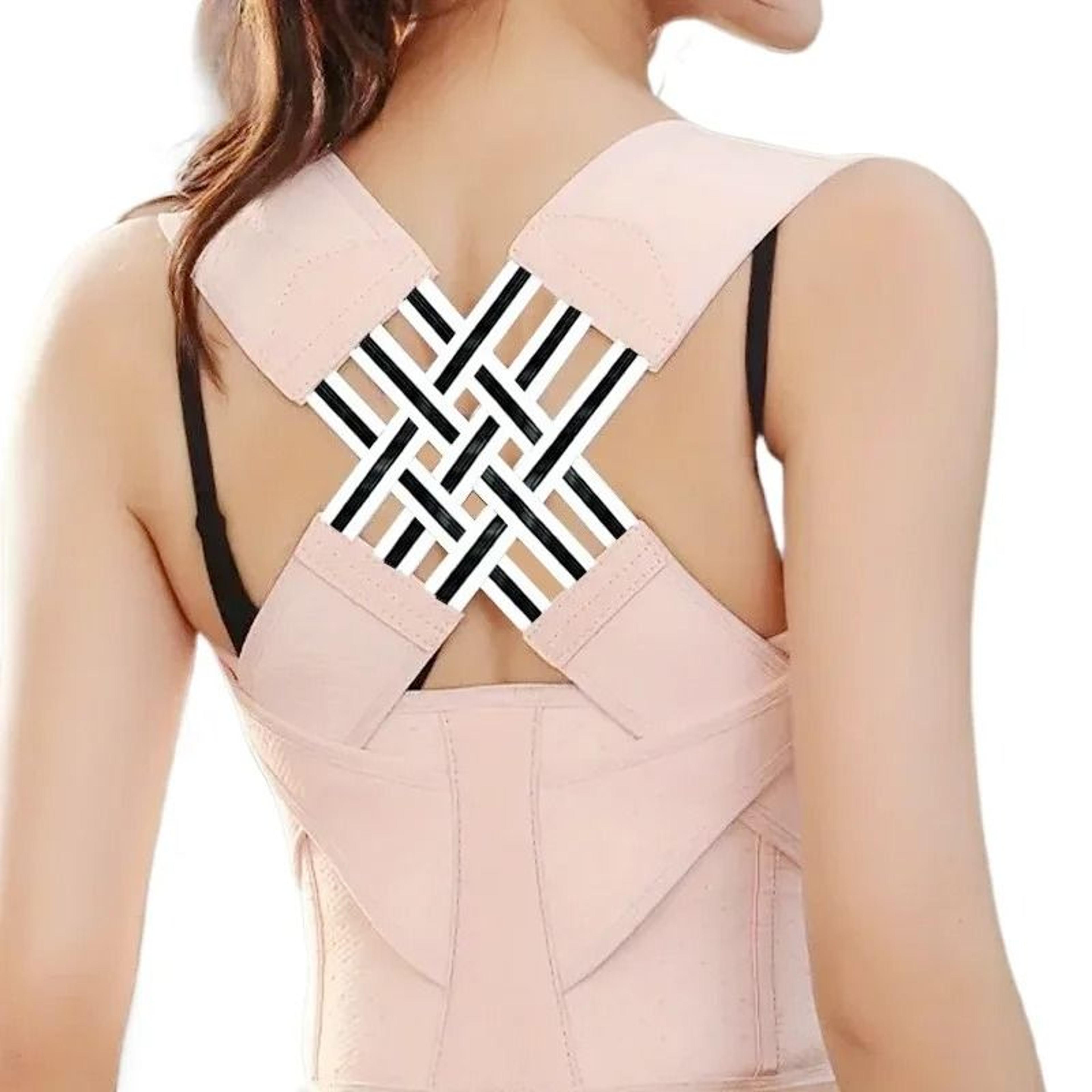 posture corrector for women and men adjustable shoulder brace back straightener for middle and upper spine support