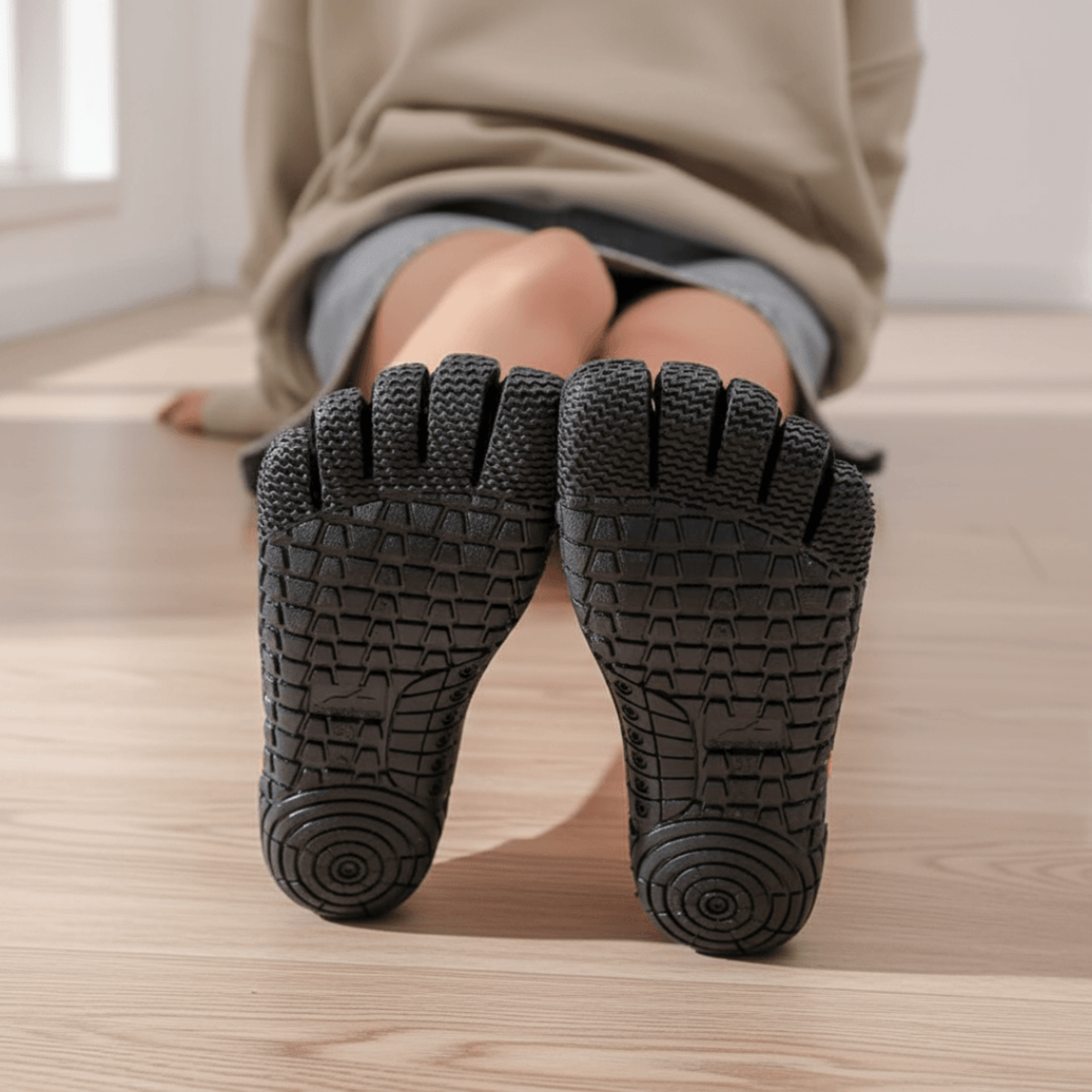 five finger barefoot shoes for yoga & outdoor sports | flexible, breathable comfort