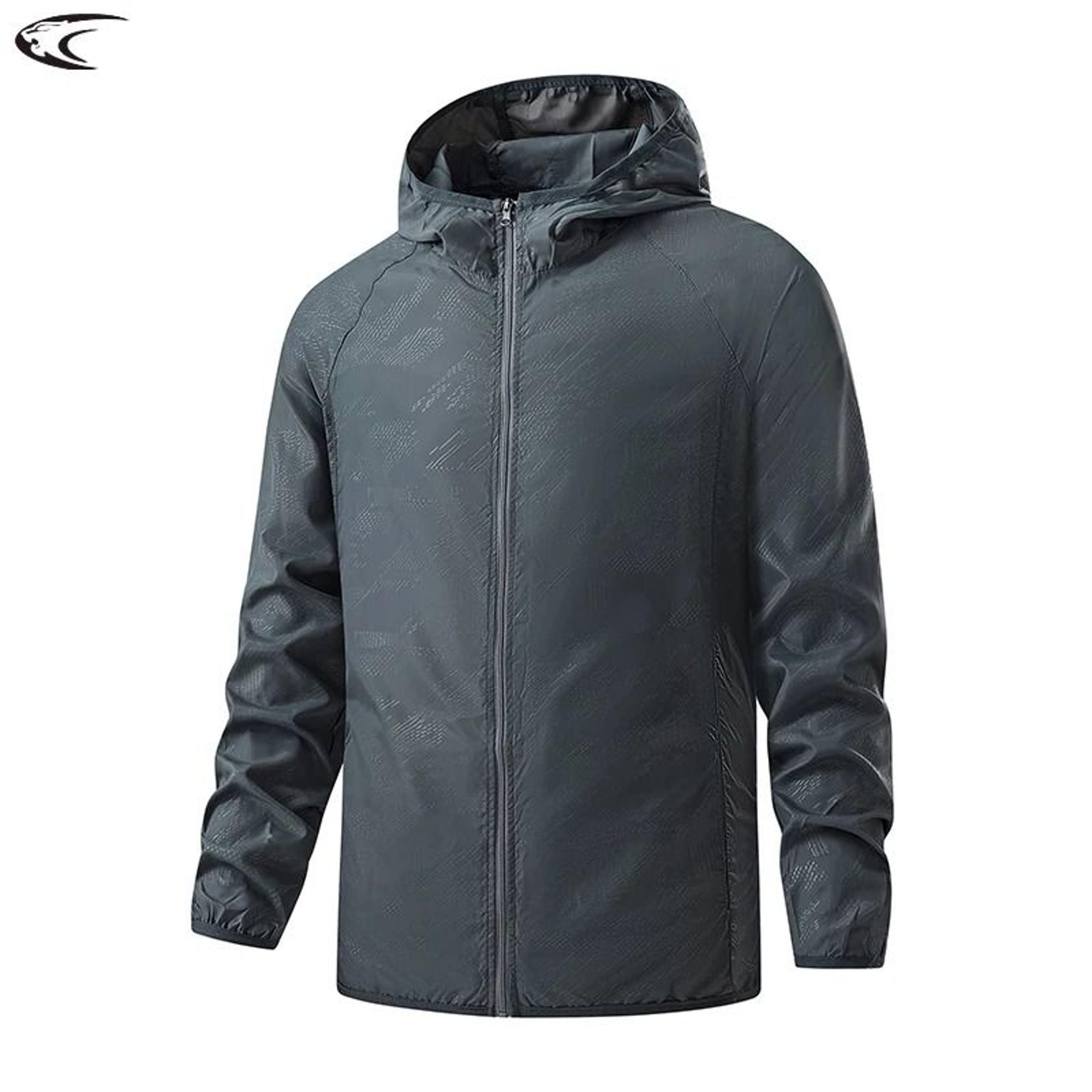 waterproof hiking windbreaker jacket for men and women lightweight sun protection rain coat
