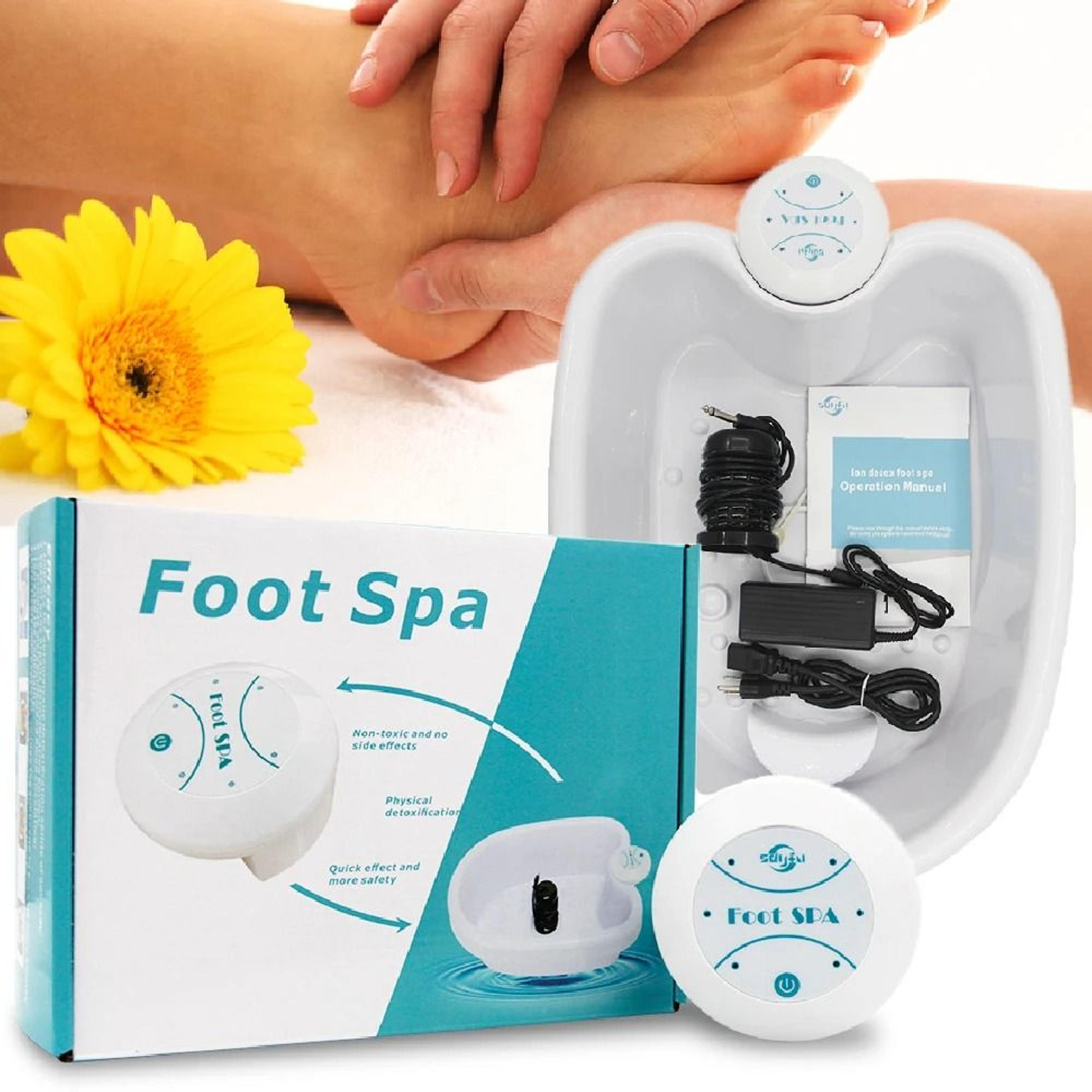 detox ion foot spa bath massager machine