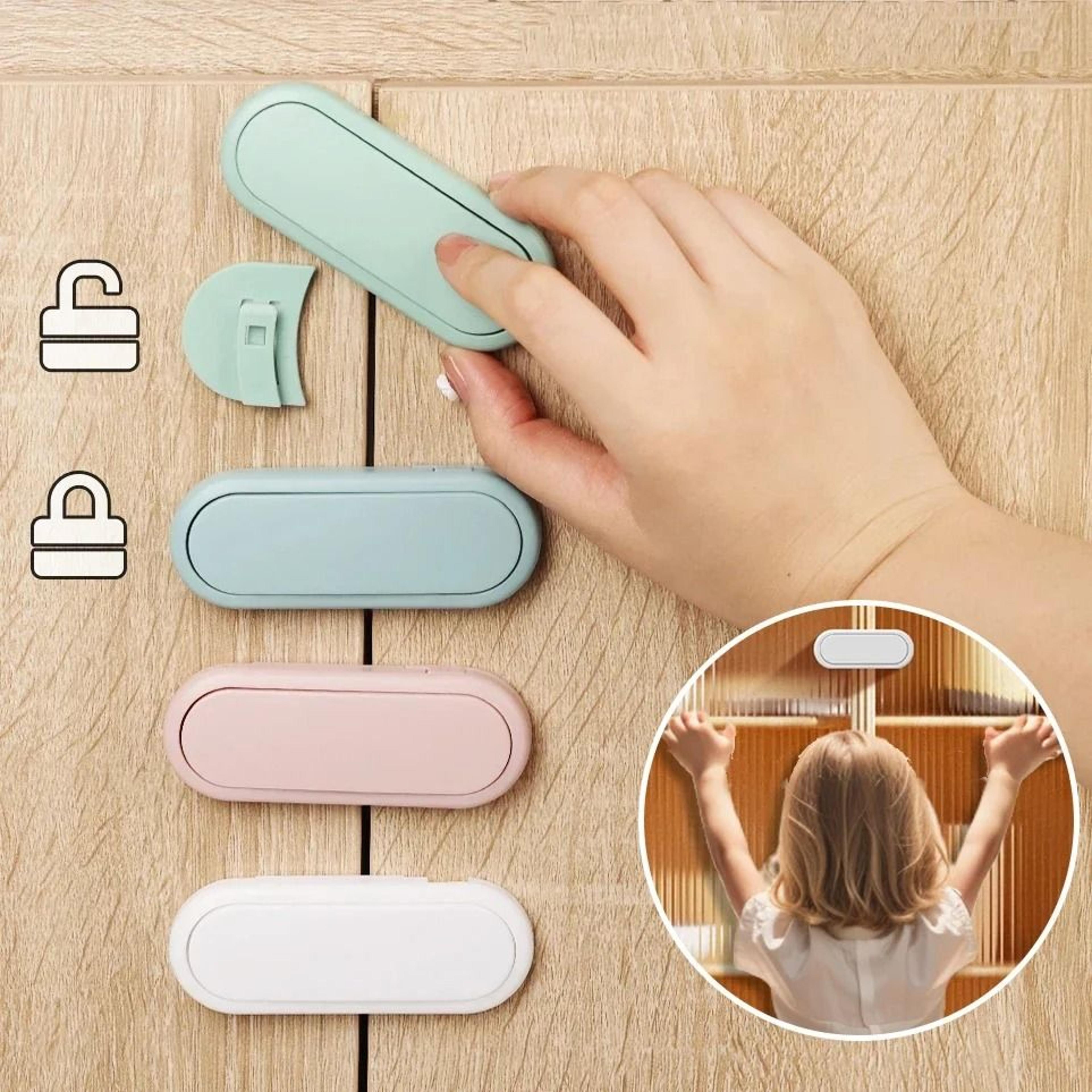 baby safety cabinet locks – multi-functional childproof door and drawer locks for home protection