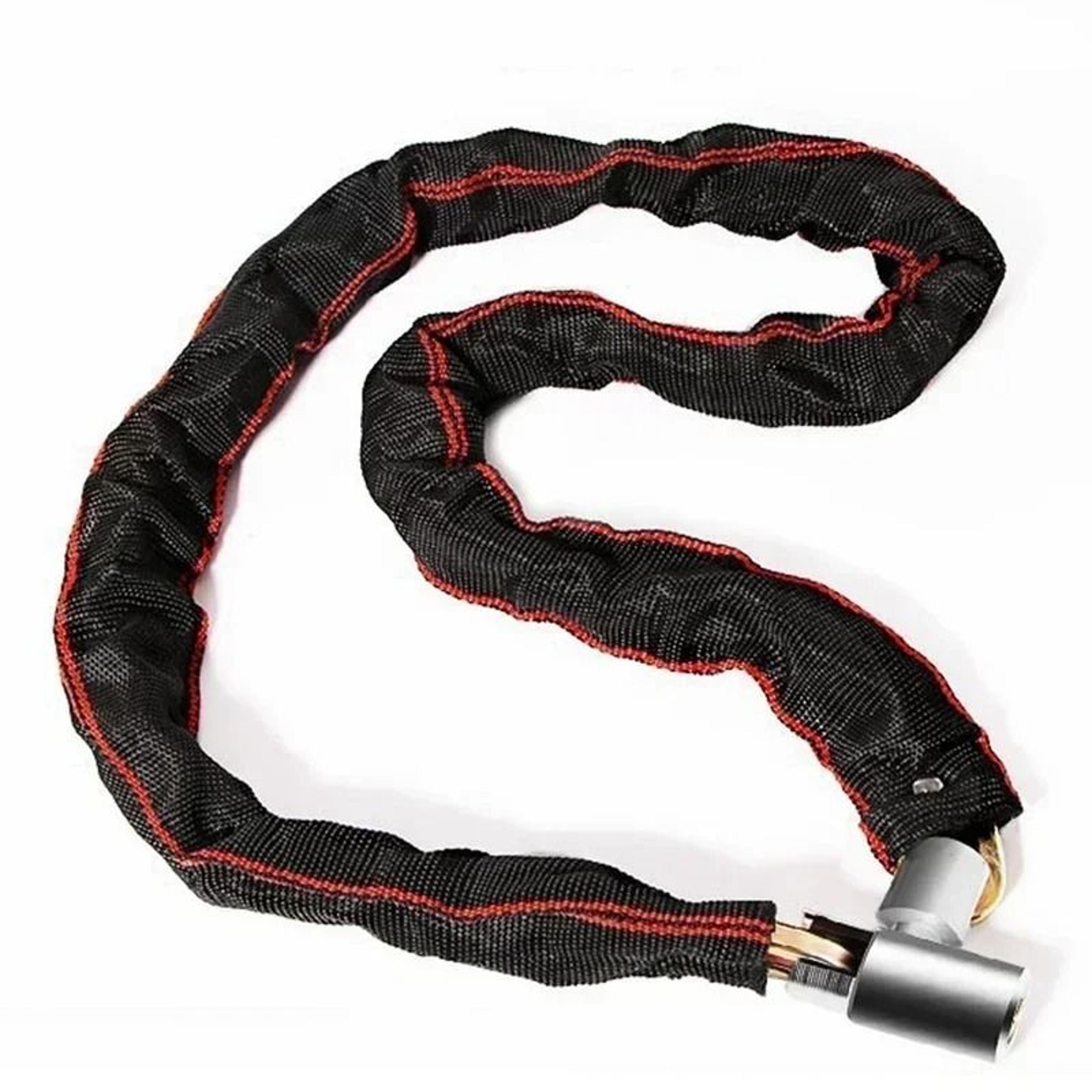 heavy-duty anti-theft bicycle chain lock – extra long stainless steel password lock for bikes and e-bikes