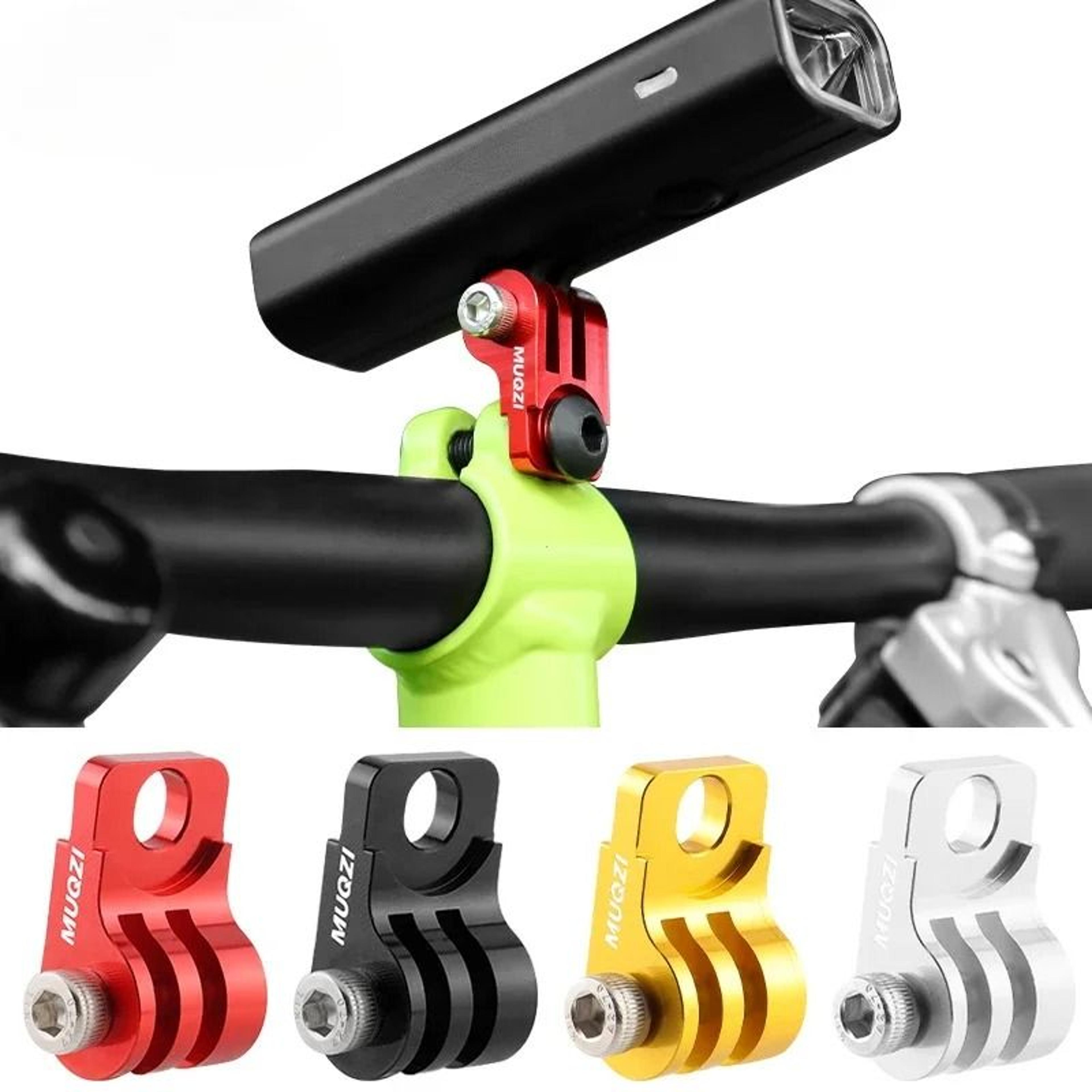aluminum alloy light mount holder – bicycle lamp and computer adapter for brompton folding bikes