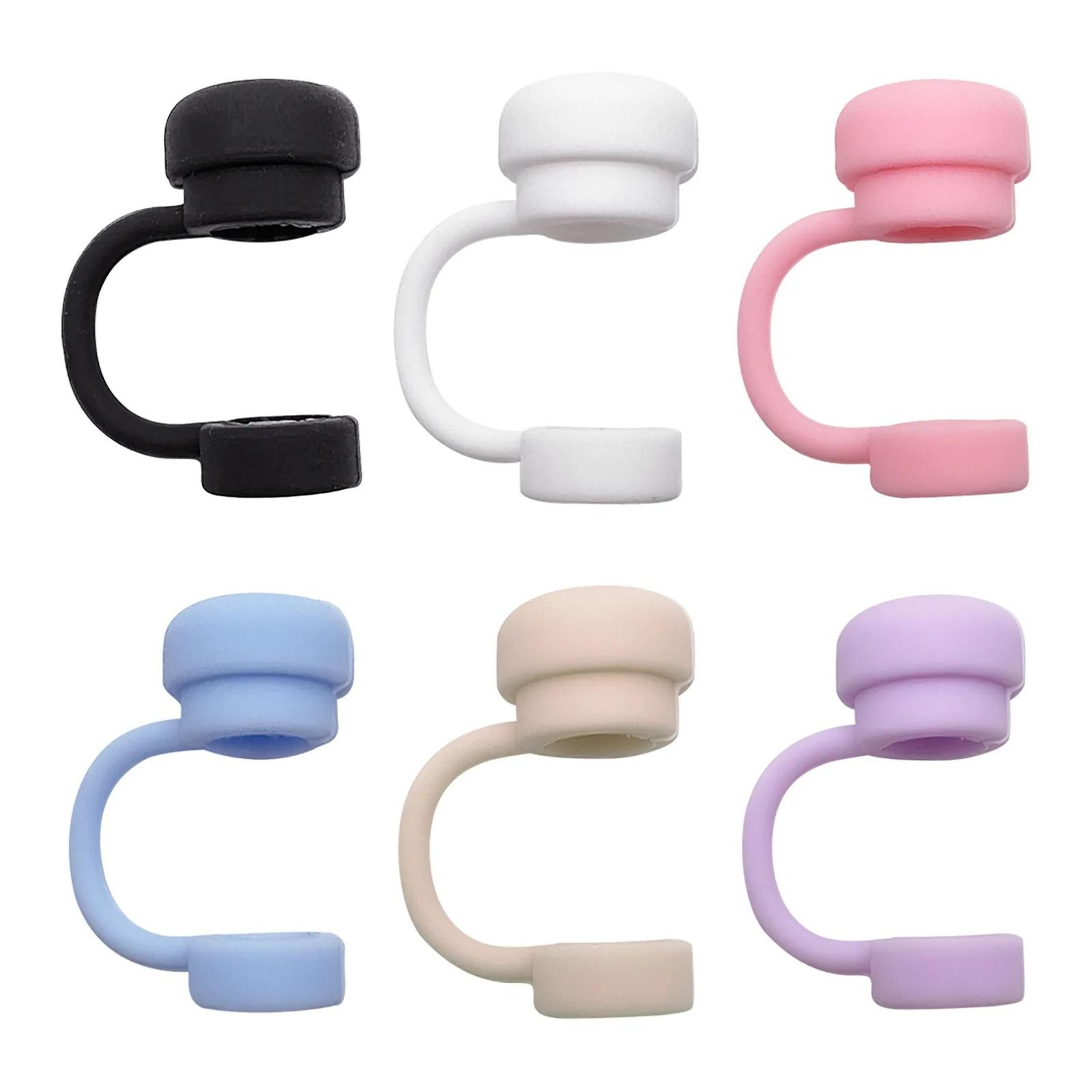 great cup accessory straw cover cap cup spill stopper silicone tumblers straw topper reusable leak stopper straw covers