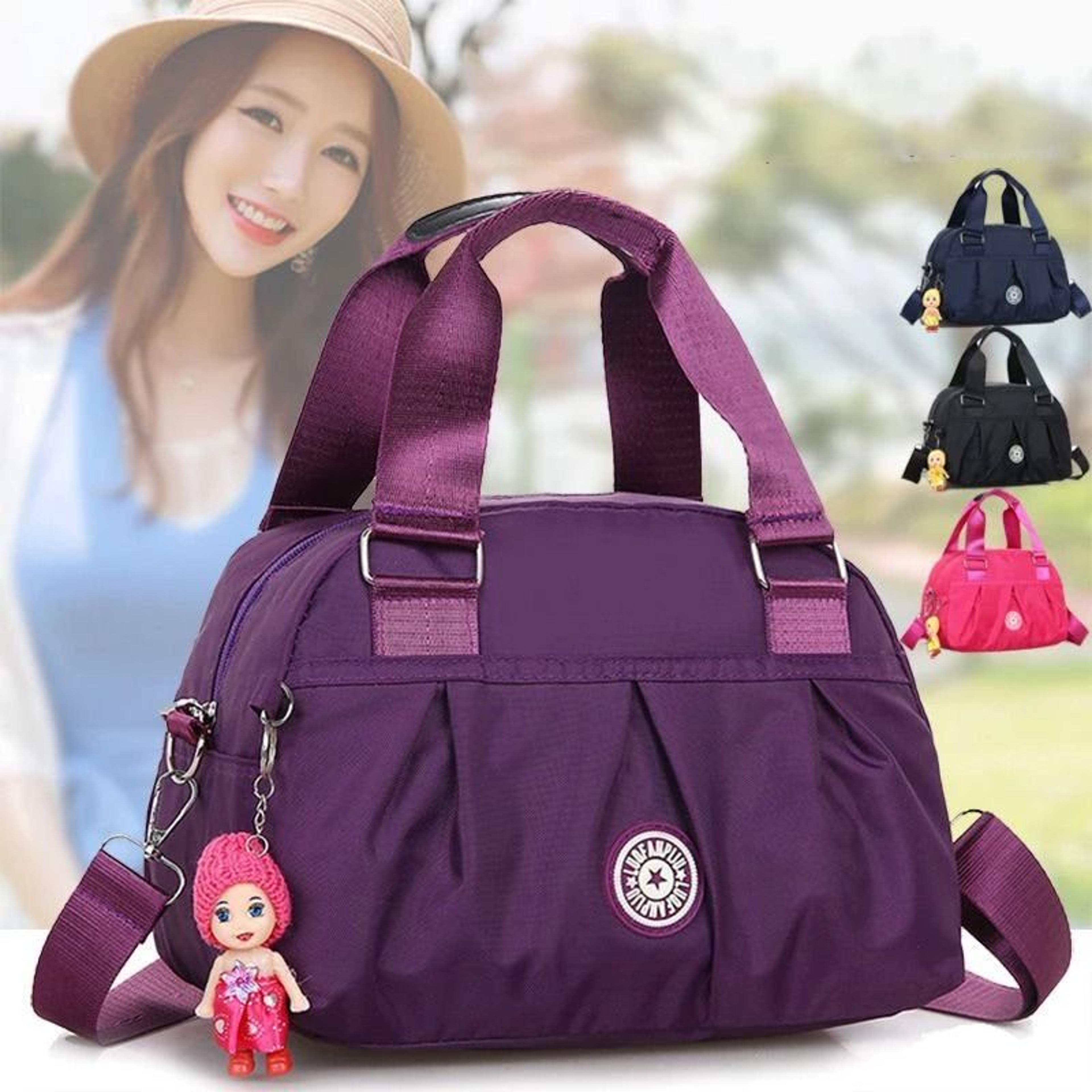 women waterproof nylon crossbody shoulder bag