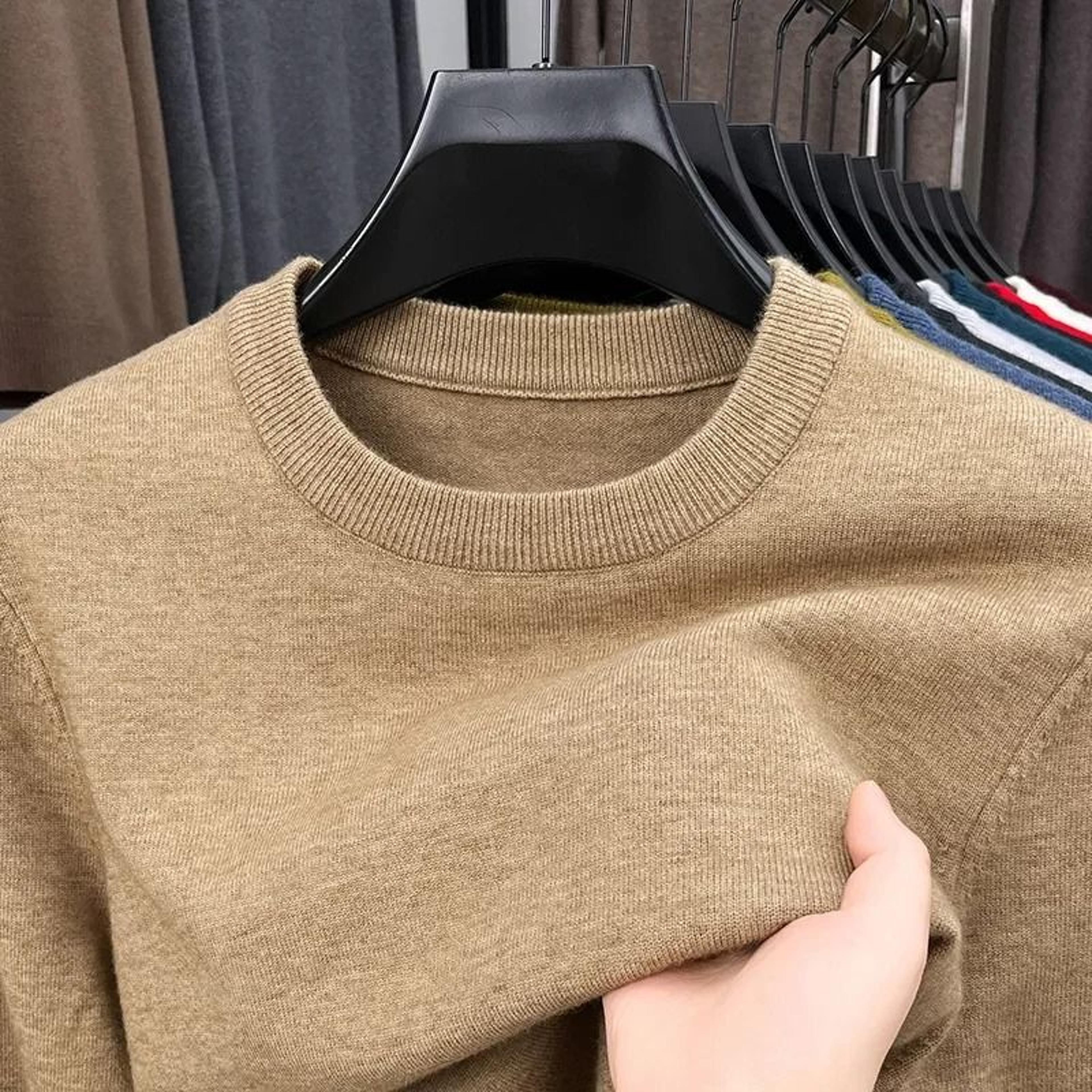 mens diamond pattern knit sweater