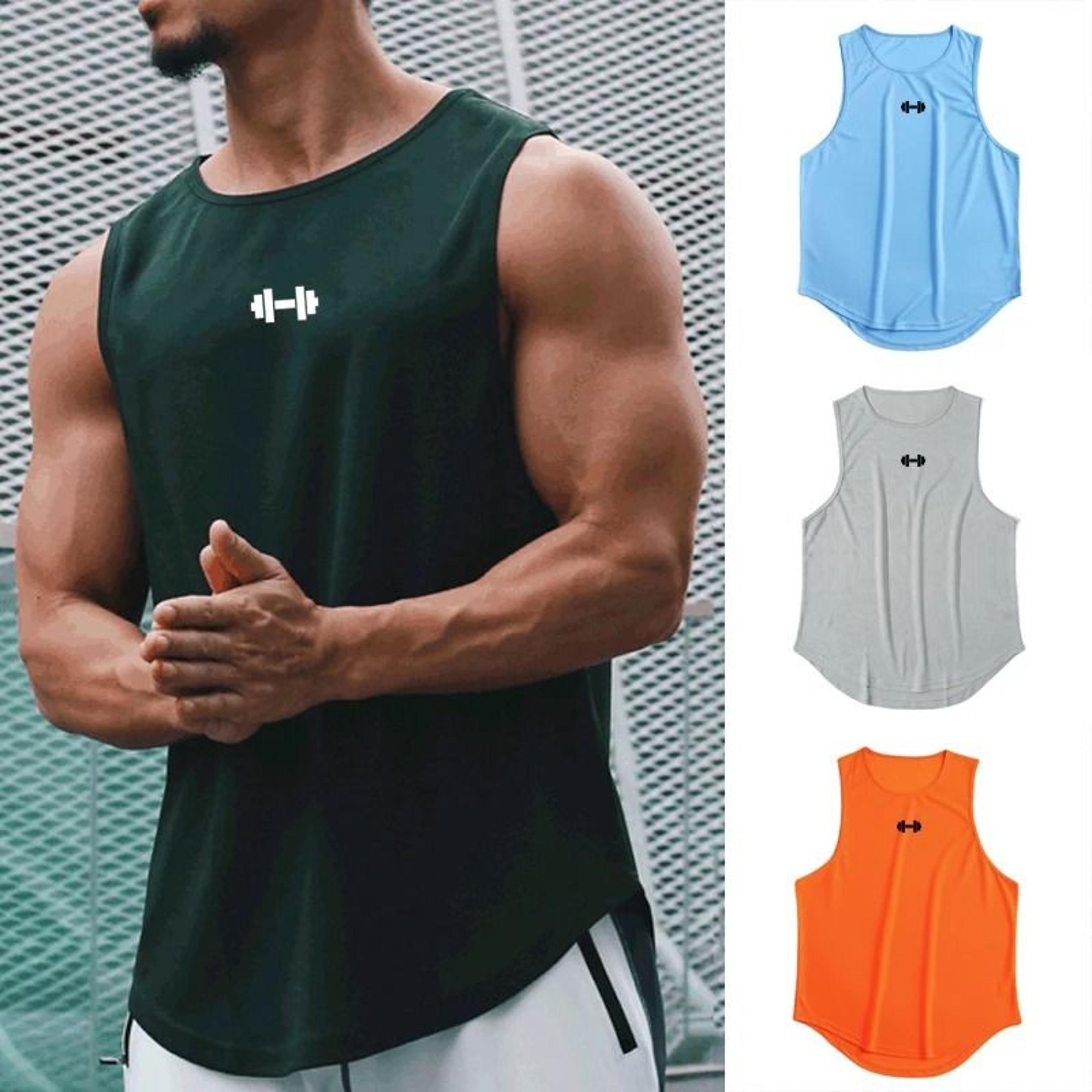 mens quick-dry fitness tank top