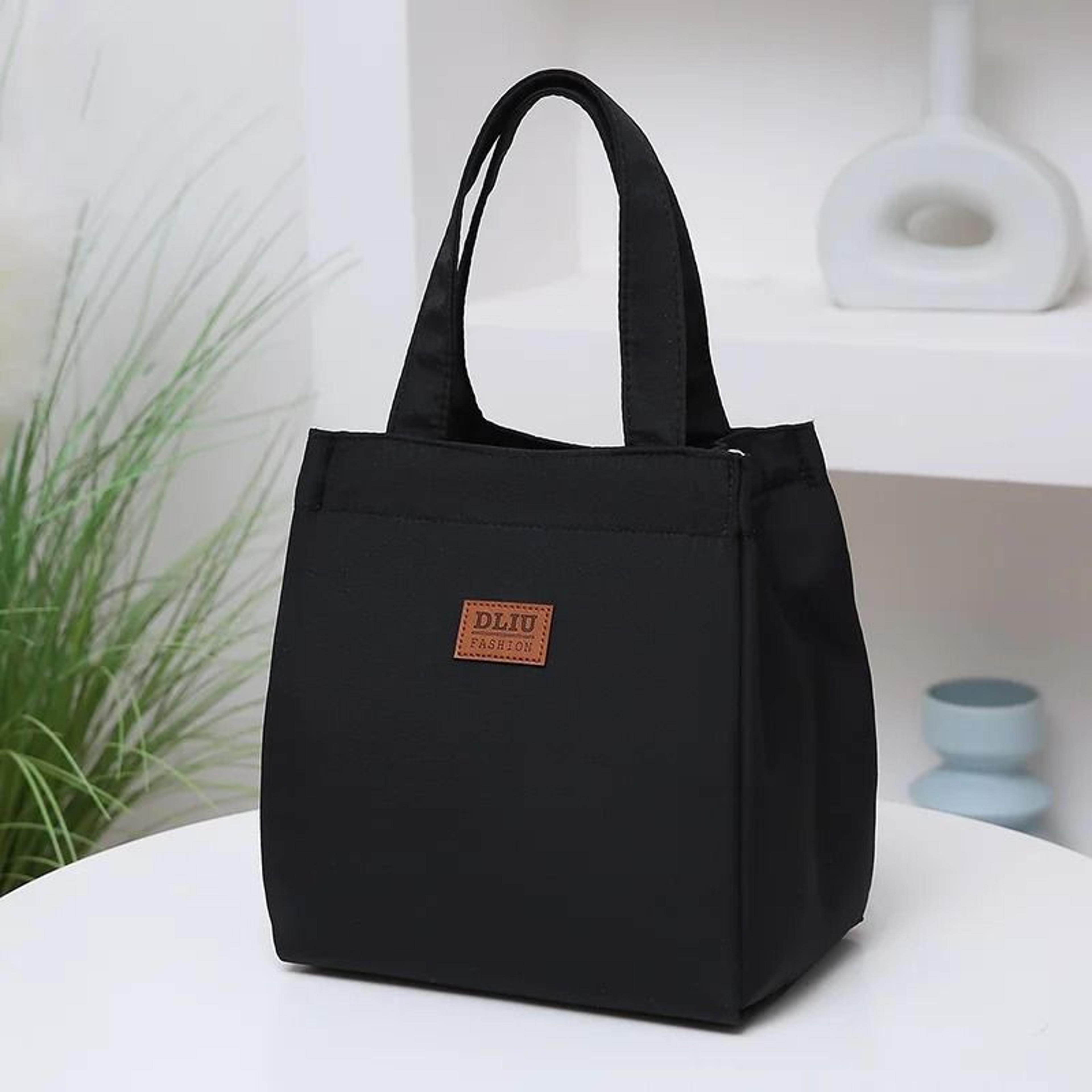 insulated lunch tote bag – large capacity, portable, and leak-resistant for work or travel