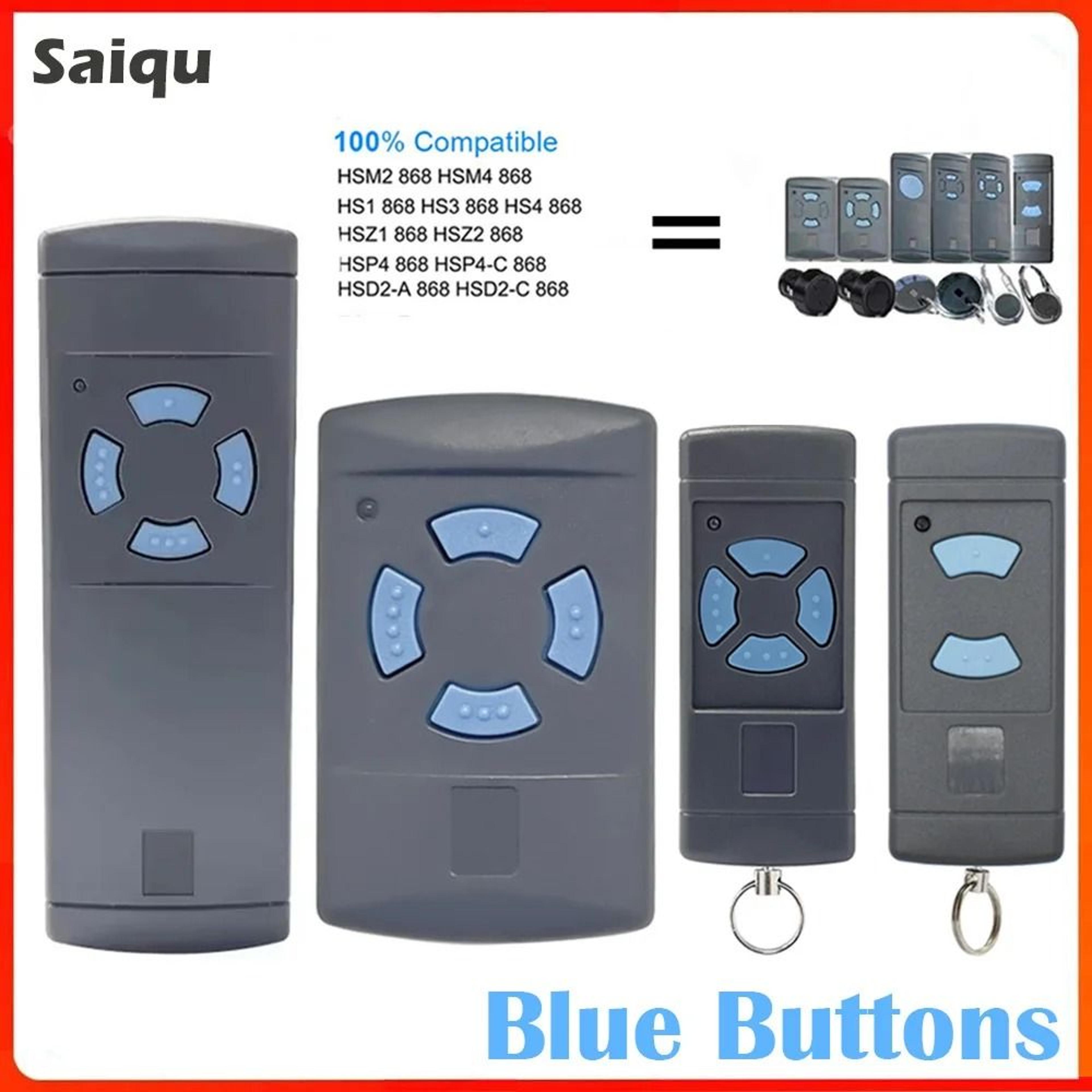 868 mhz garage remote duplicator hsm hs series 4 button