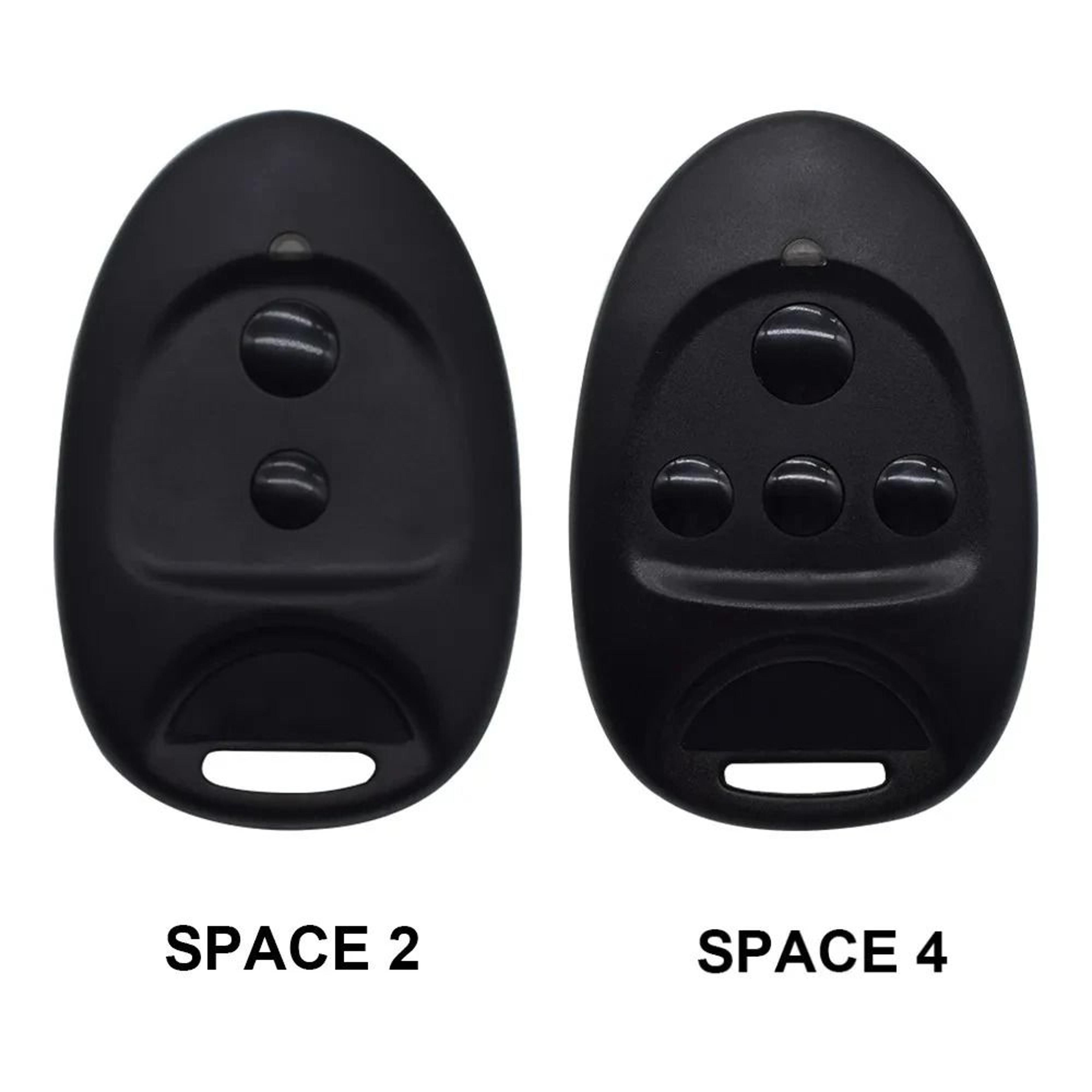 space sp2 sp4 433.92mhz garage door remote control