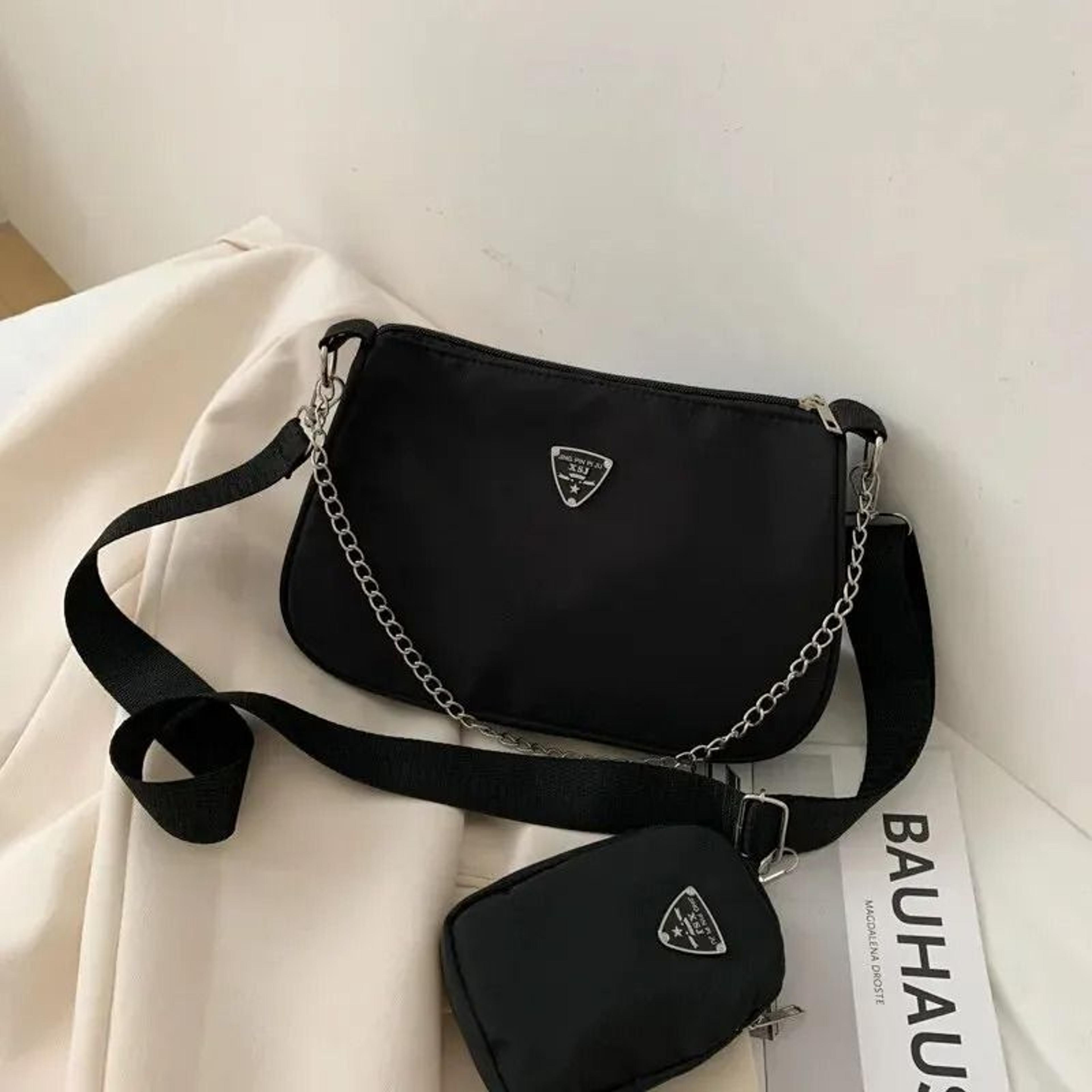 womens nylon crossbody bag – fashion lightweight shoulder and underarm bag
