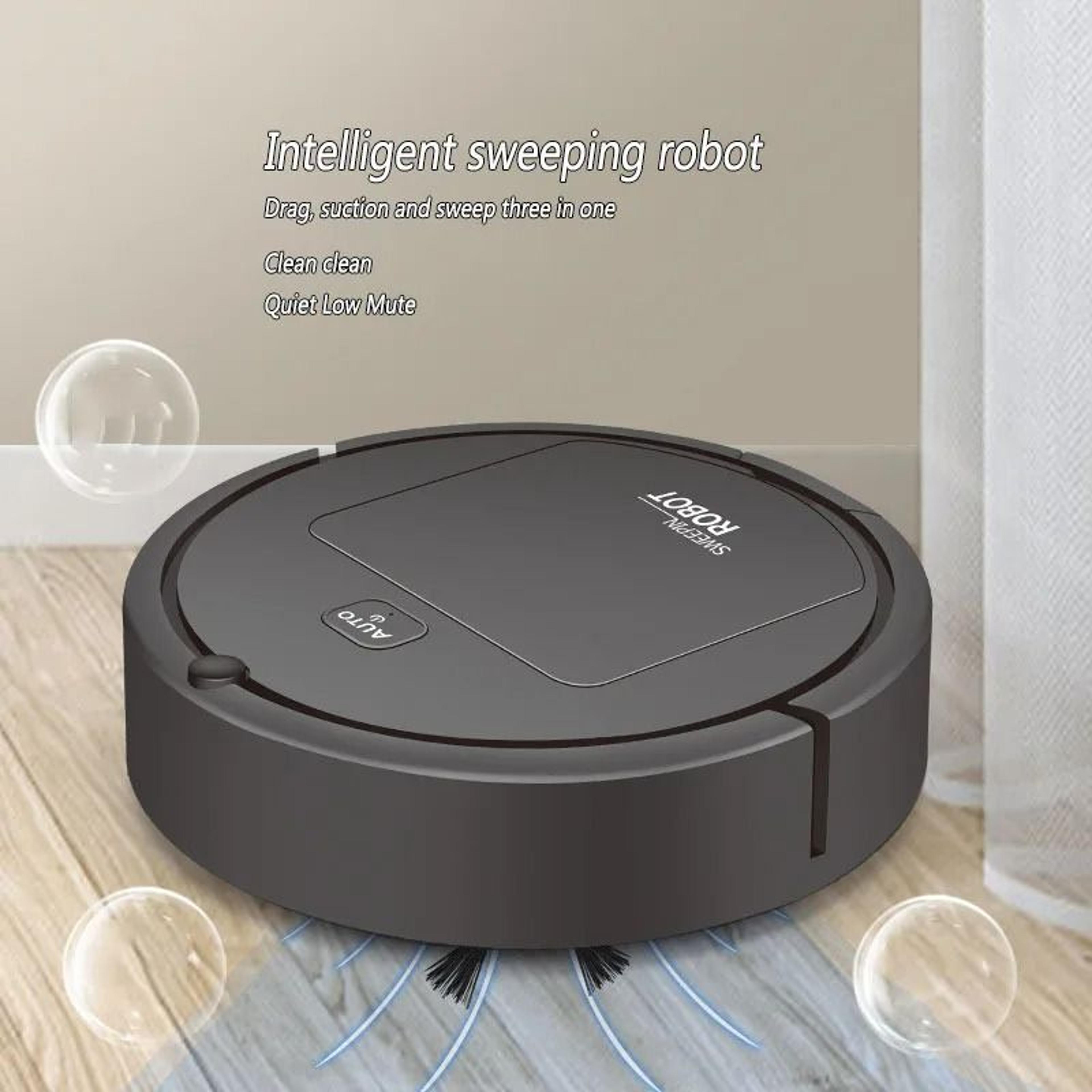 automatic robot vacuum cleaner – smart 3-in-1 sweeping and mopping cleaner for home