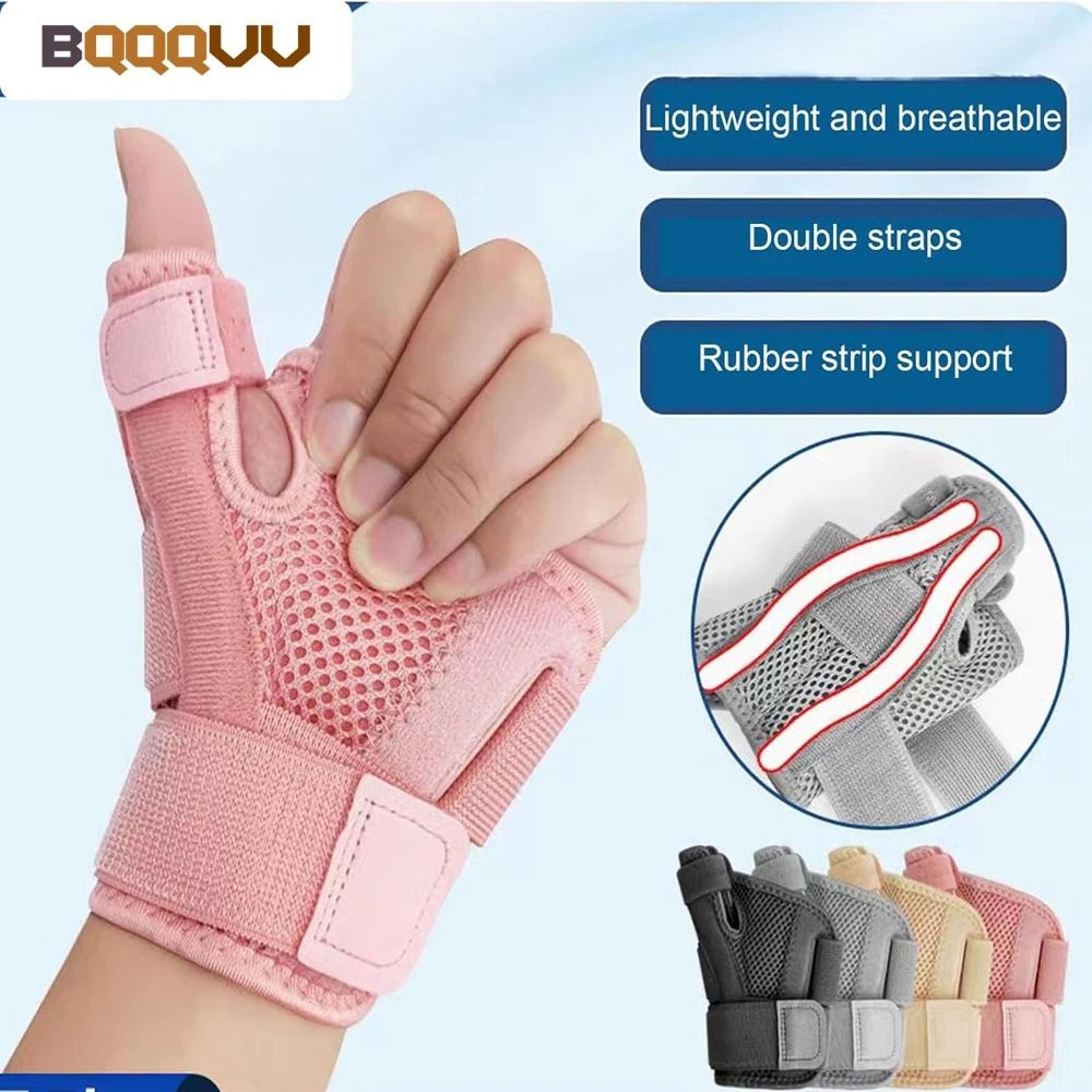 adjustable thumb spica splint for thumb and wrist support