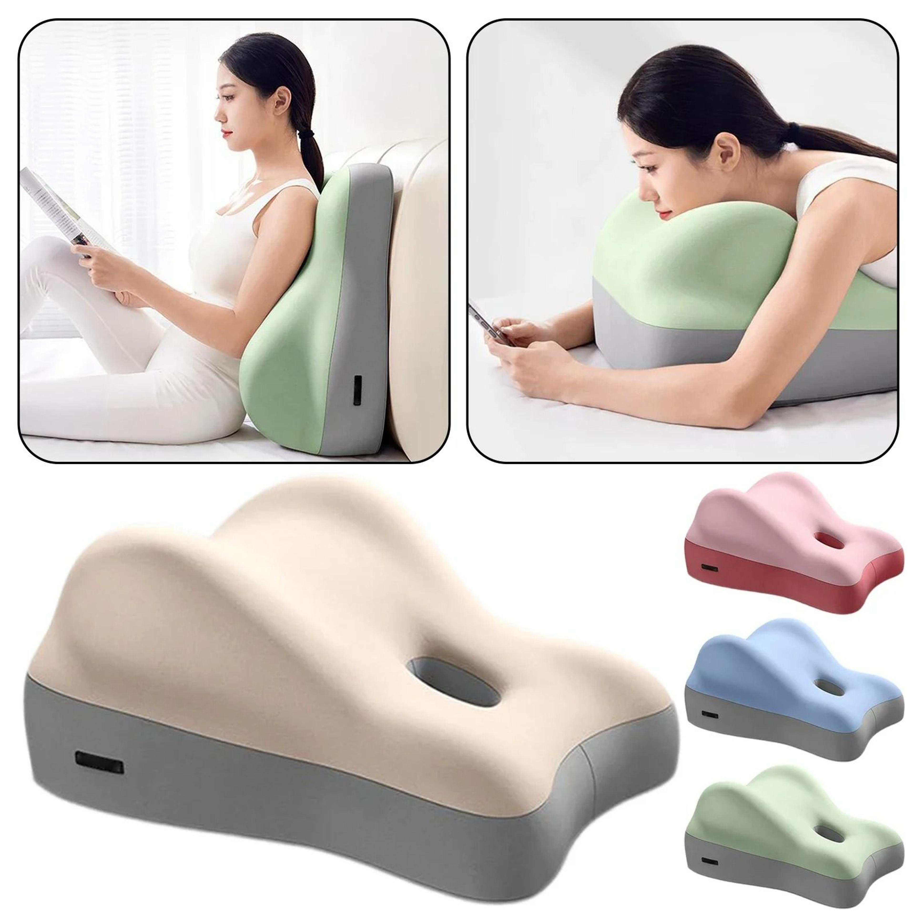 ergonomic waist support pillow for adults couples lift assist hip and abdomen cushion for home and car