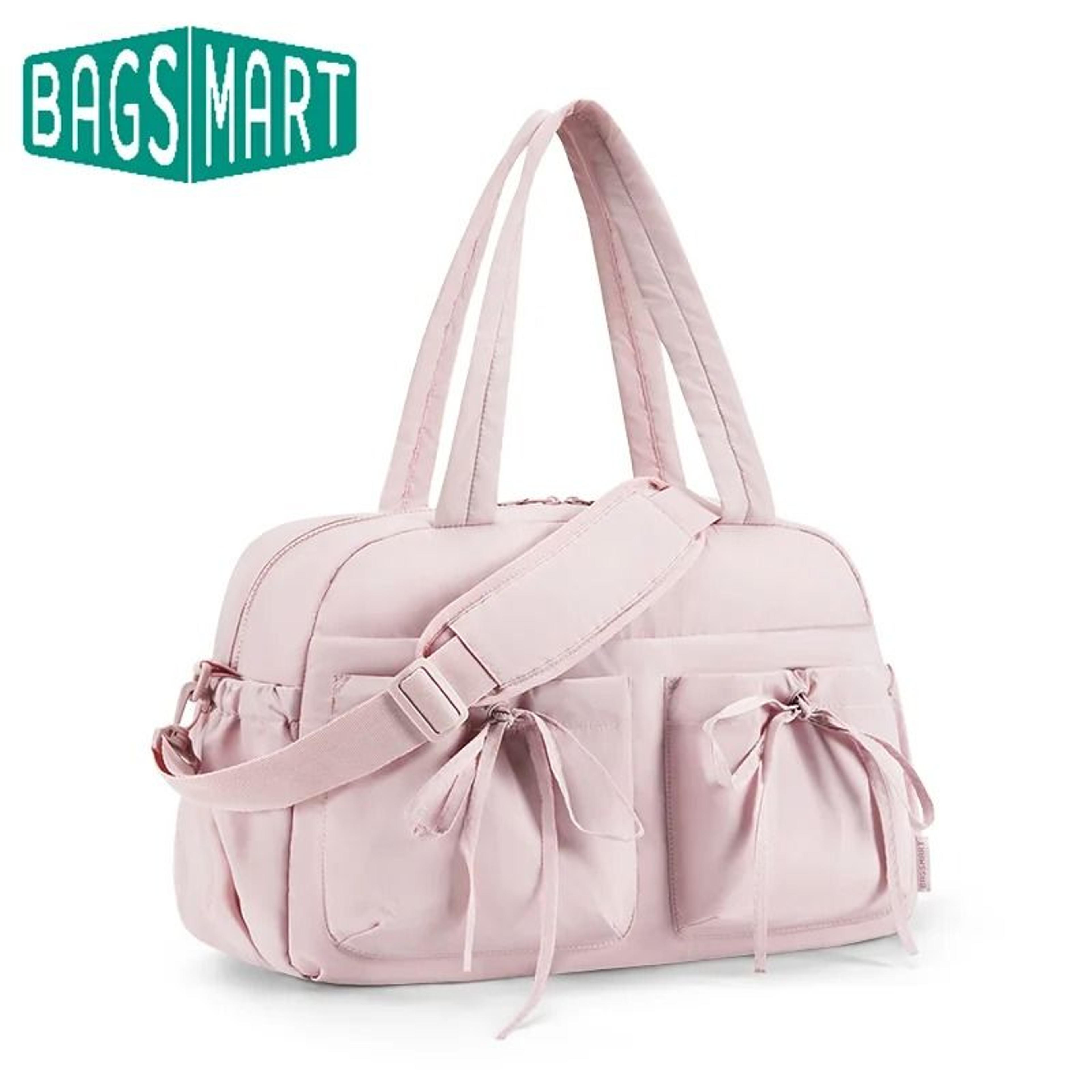 large capacity travel bag for women commuter shoulder bag handbag crossbody for school work gym and travel