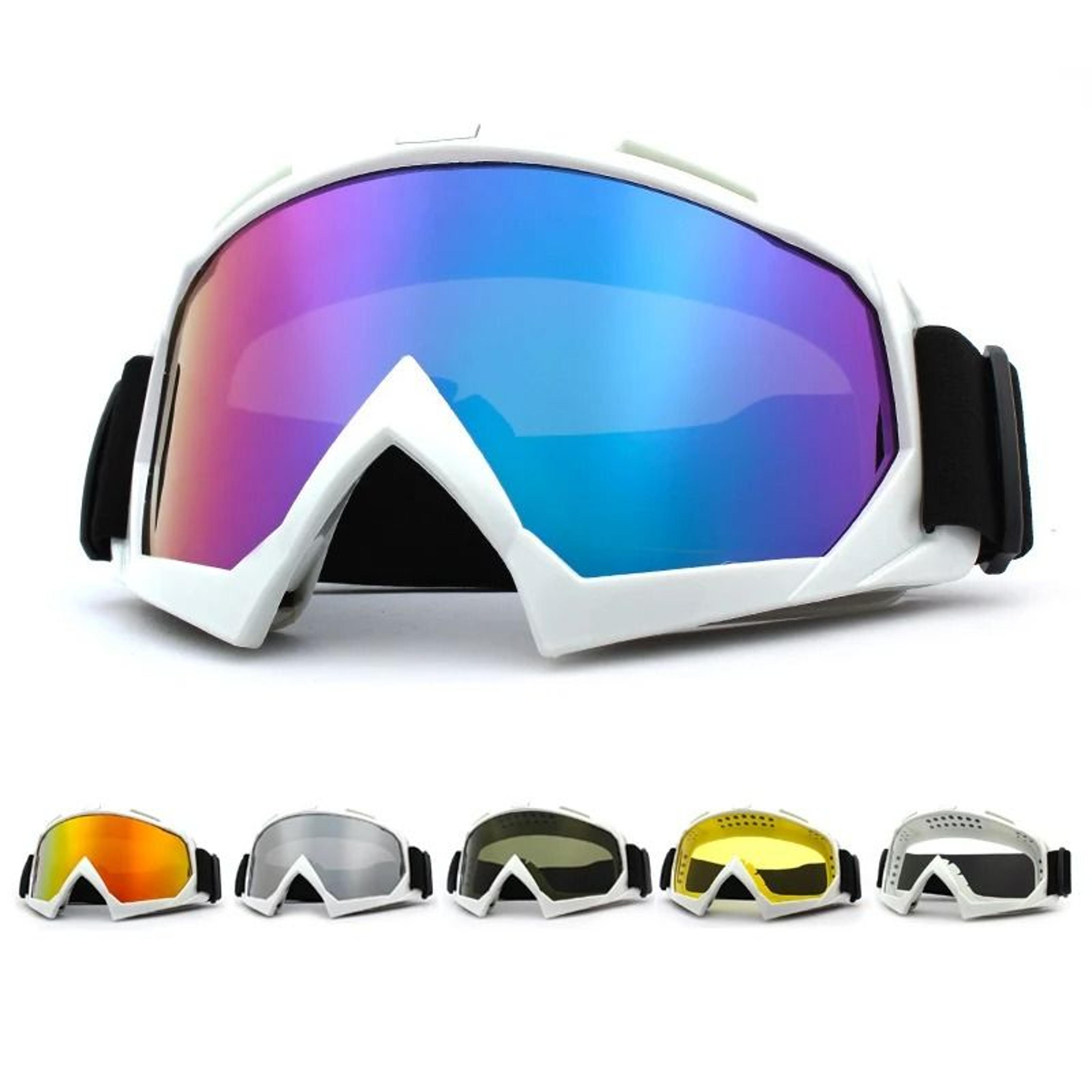 windproof anti fog ski goggles with uv protection for winter sports