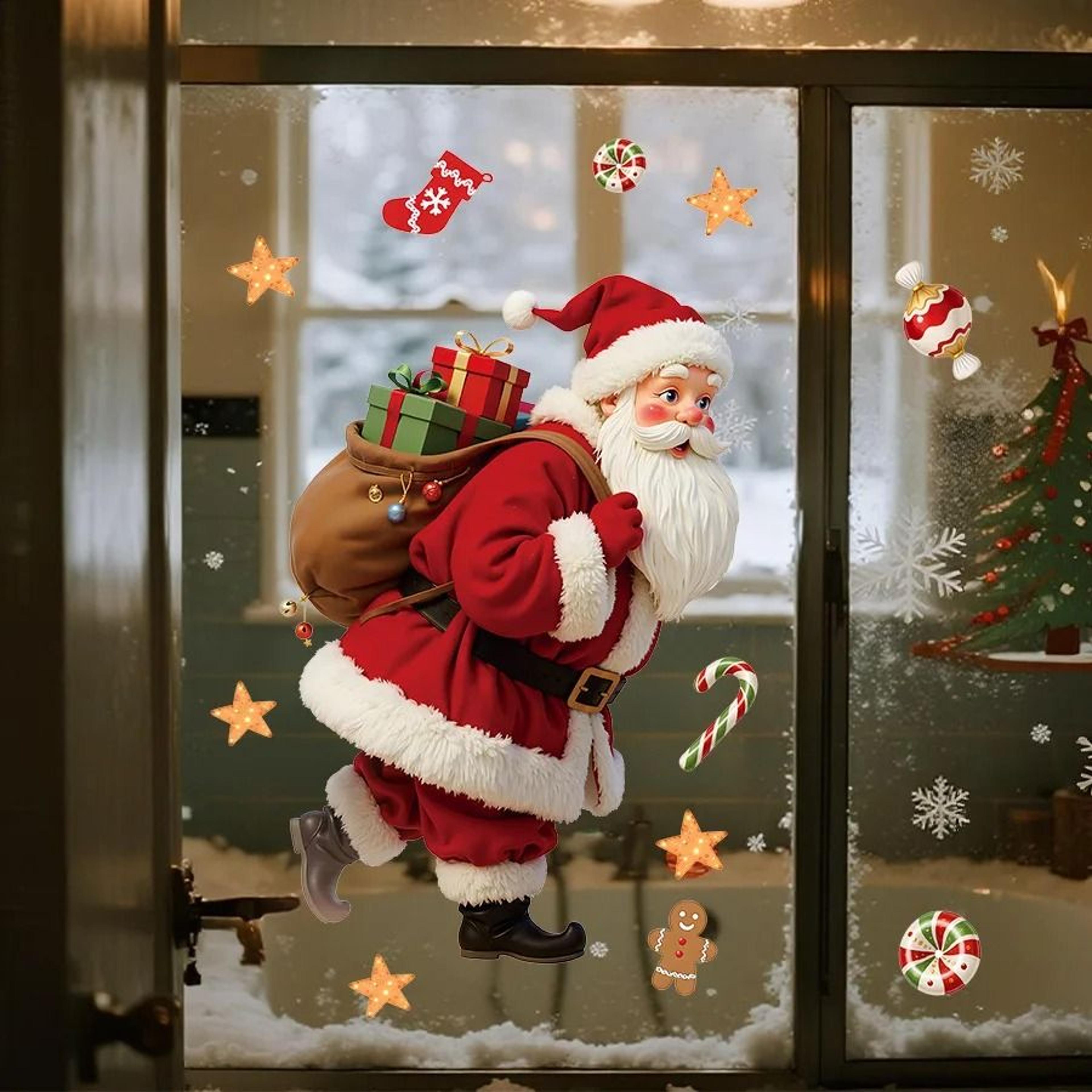 christmas window sticker decoration