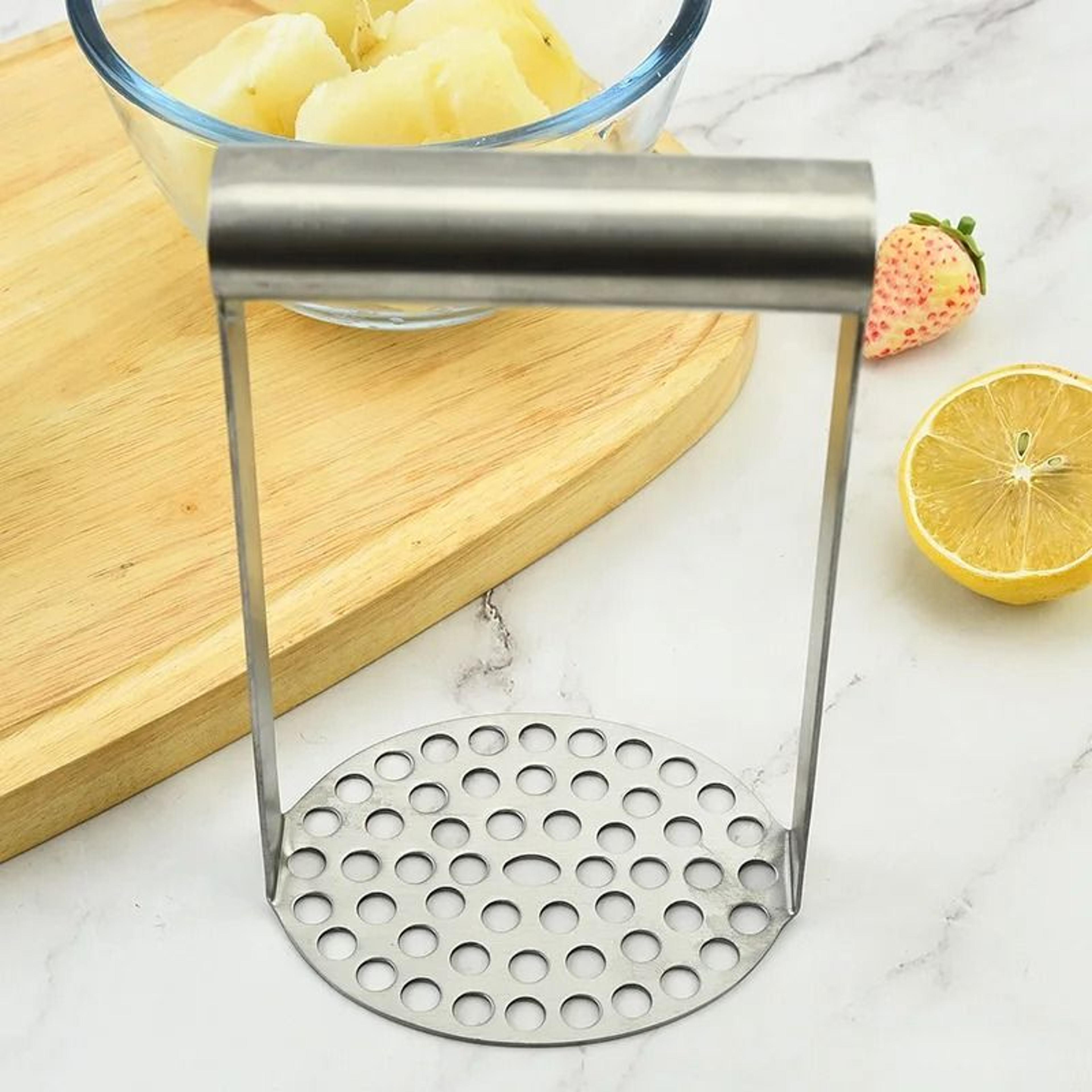 stainless steel potato masher
