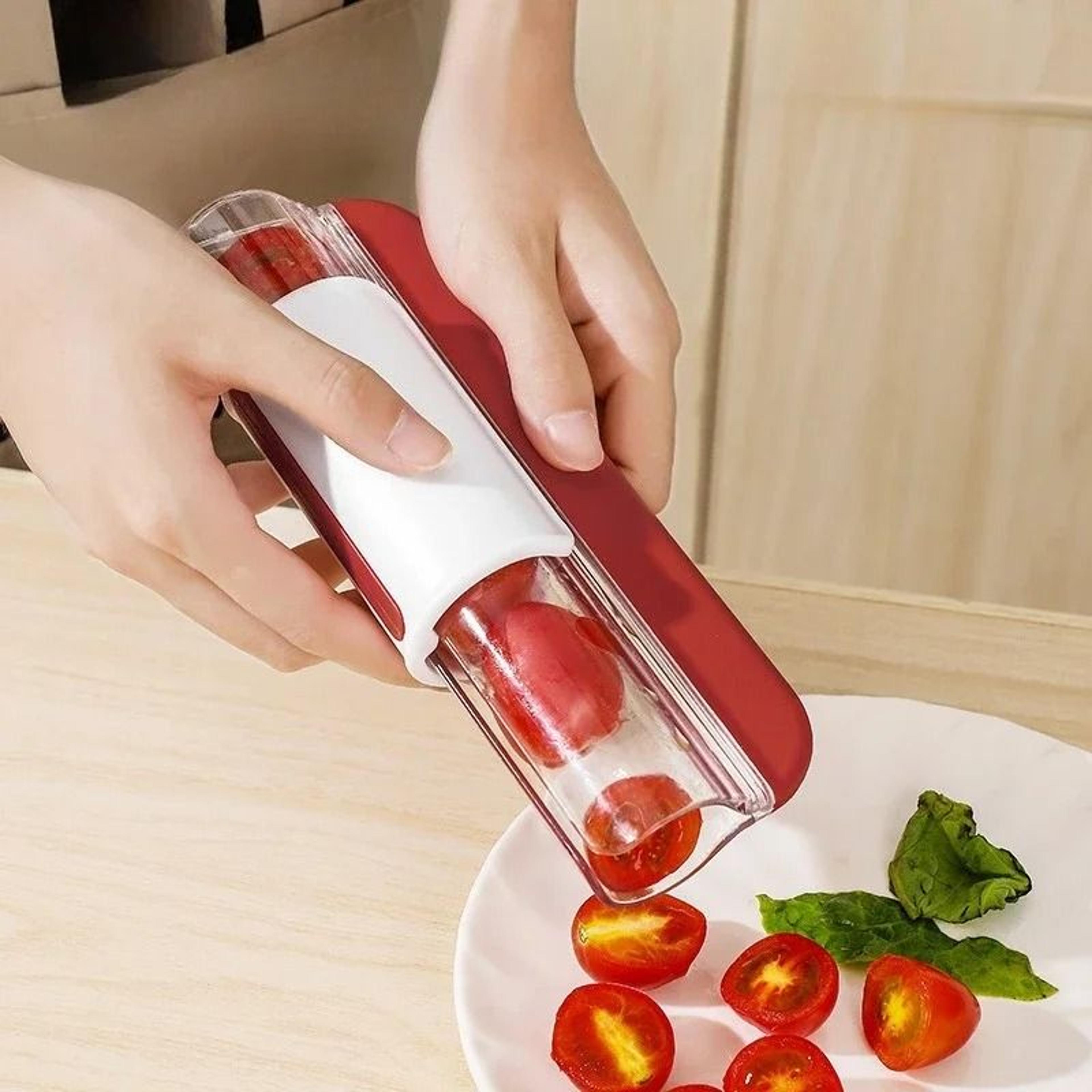 hot tomato and grape slicer tool