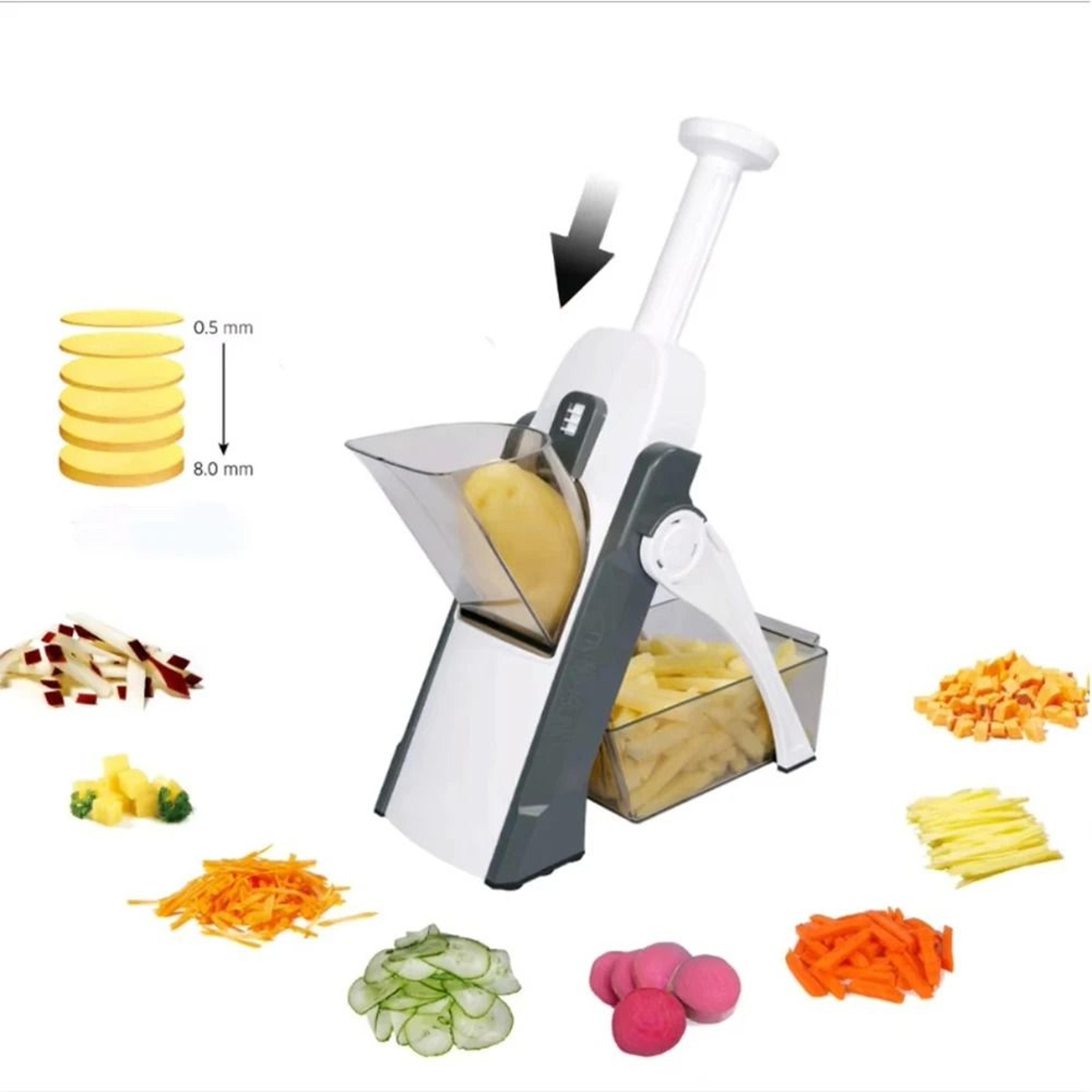 vegetable slicer adjustable kitchen tool for fast meal prep