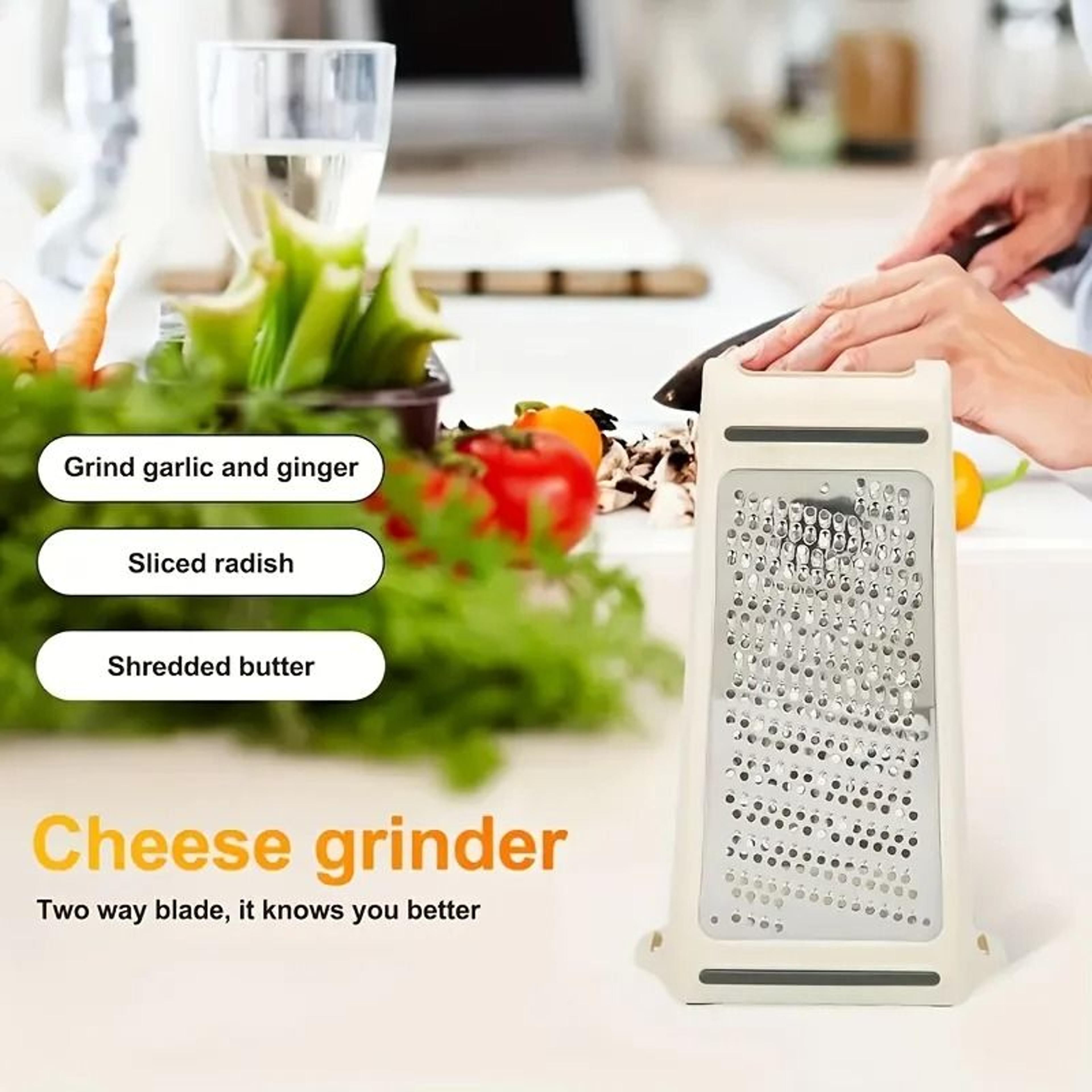 cheese box grater and handheld grater set