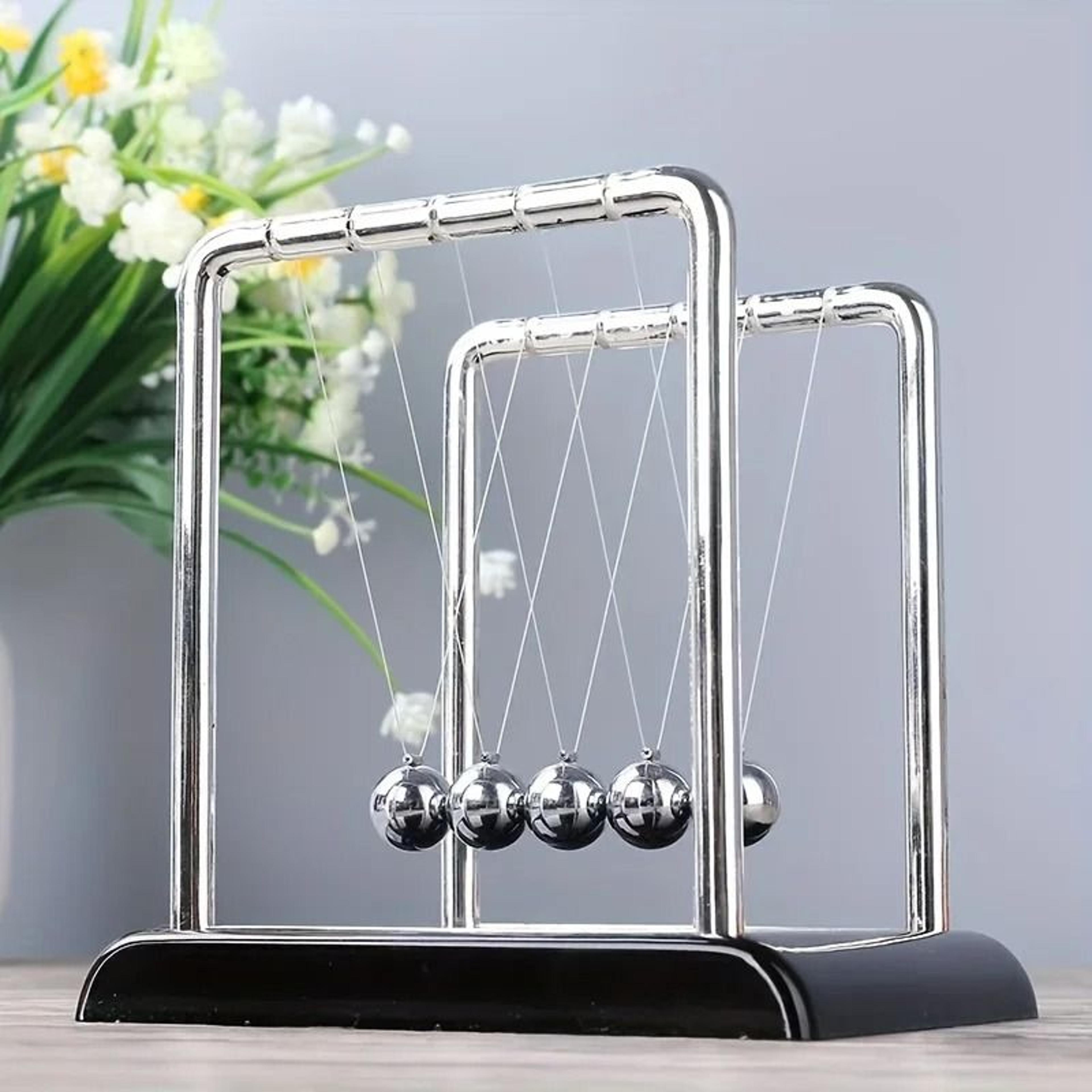modern newton cradle metal balance balls desk toy