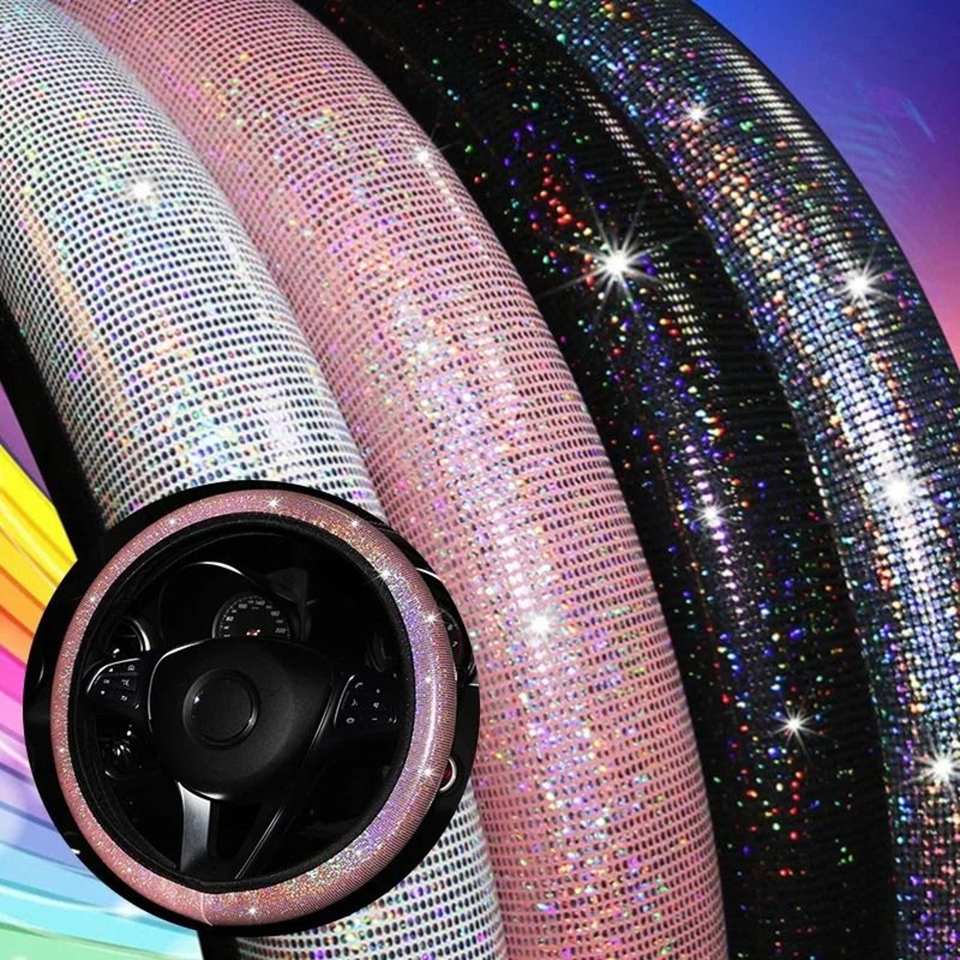 universal bling steering wheel cover