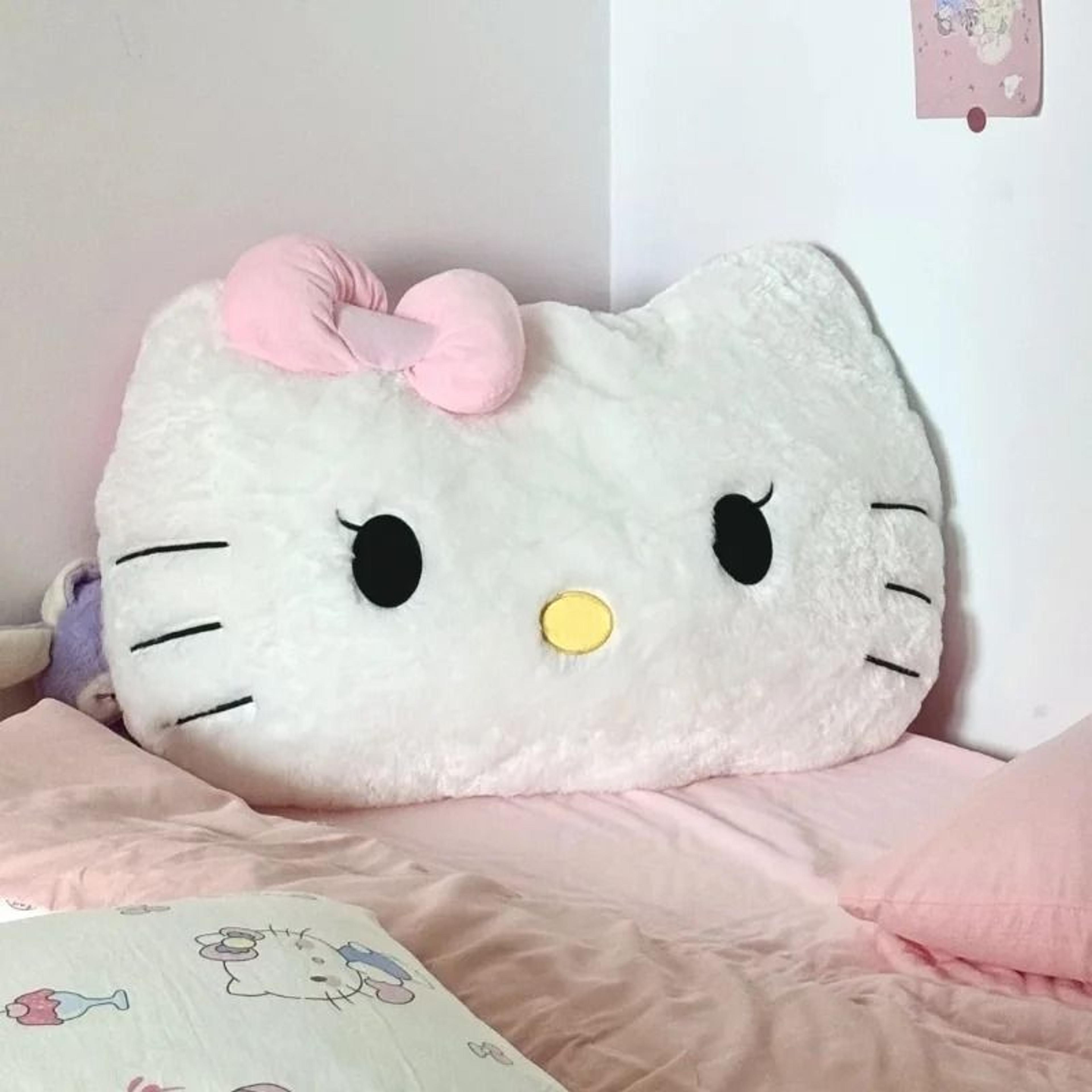 large cat back cushion plush pillow