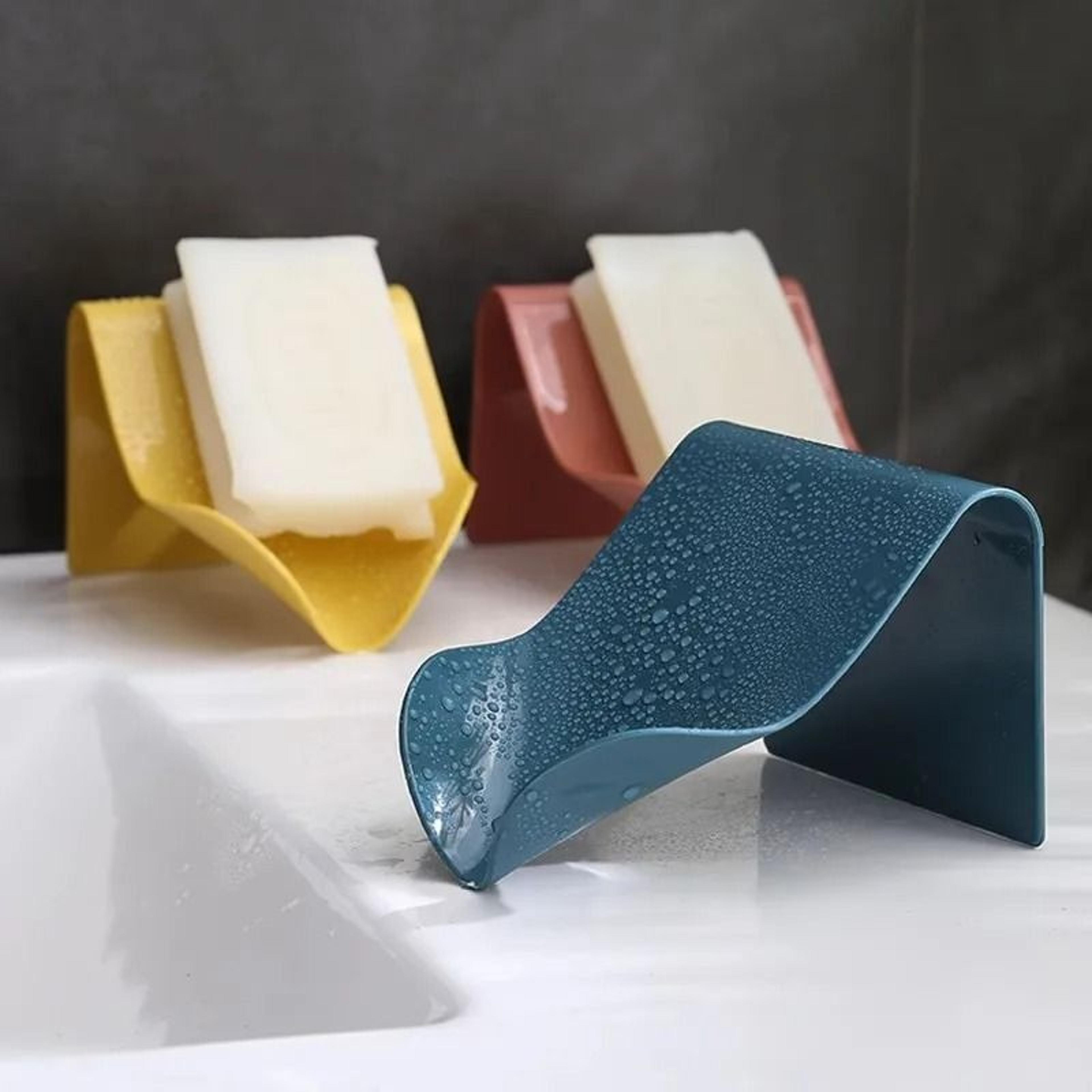 wall mounted drainage soap holder
