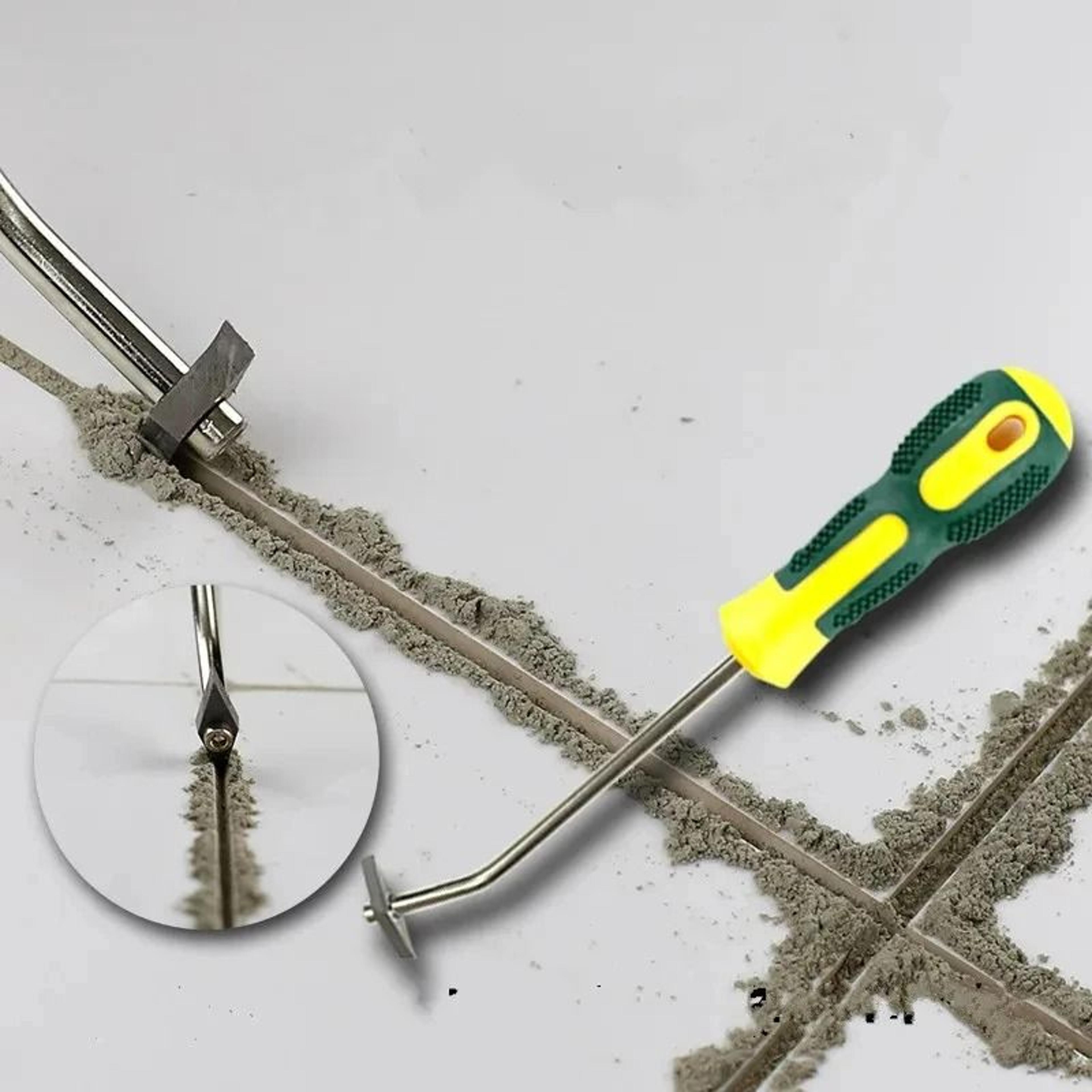 tungsten steel tile gap cleaning tool