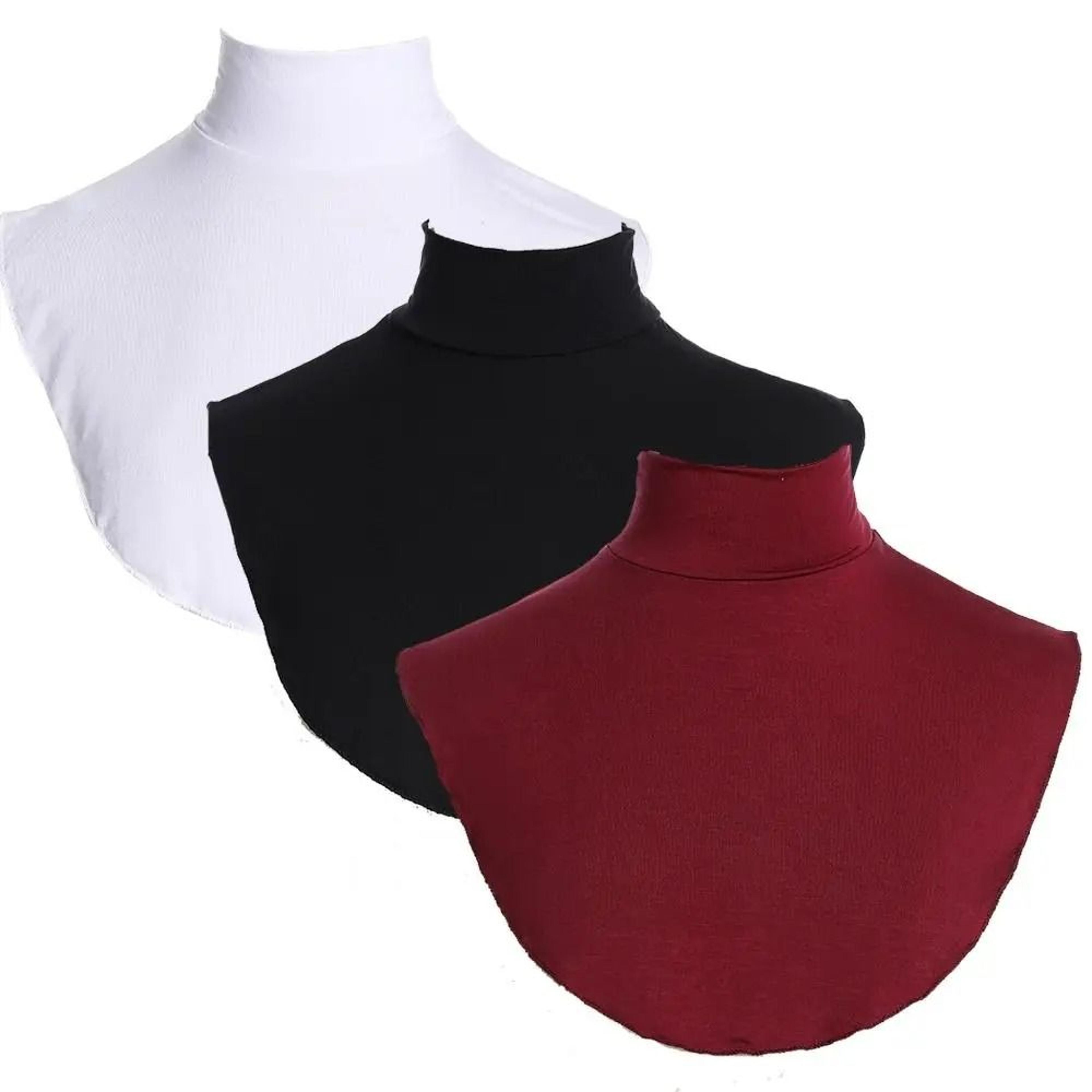 soft modal turtleneck hijab neck cover