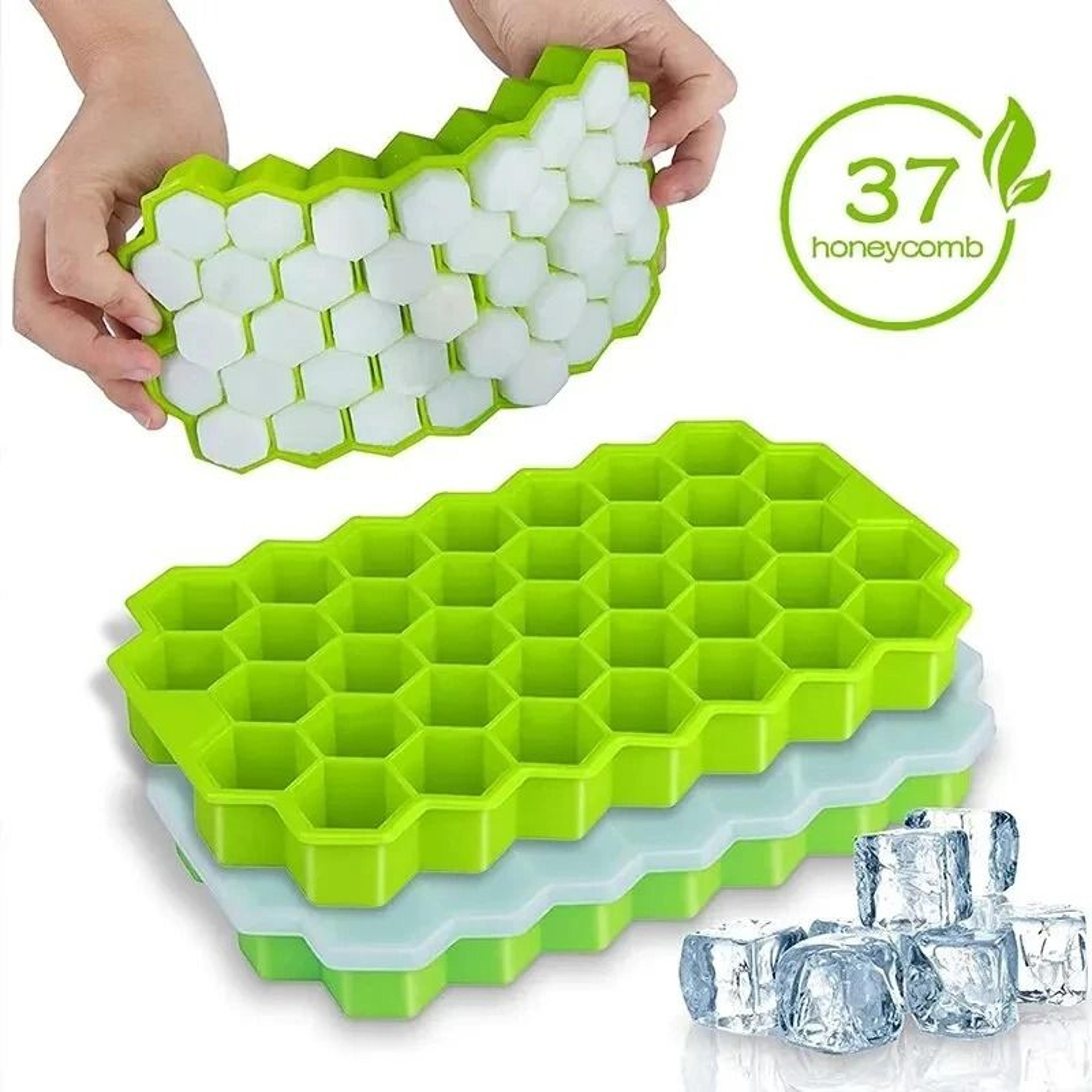 honeycomb ice cube tray with 37 cells