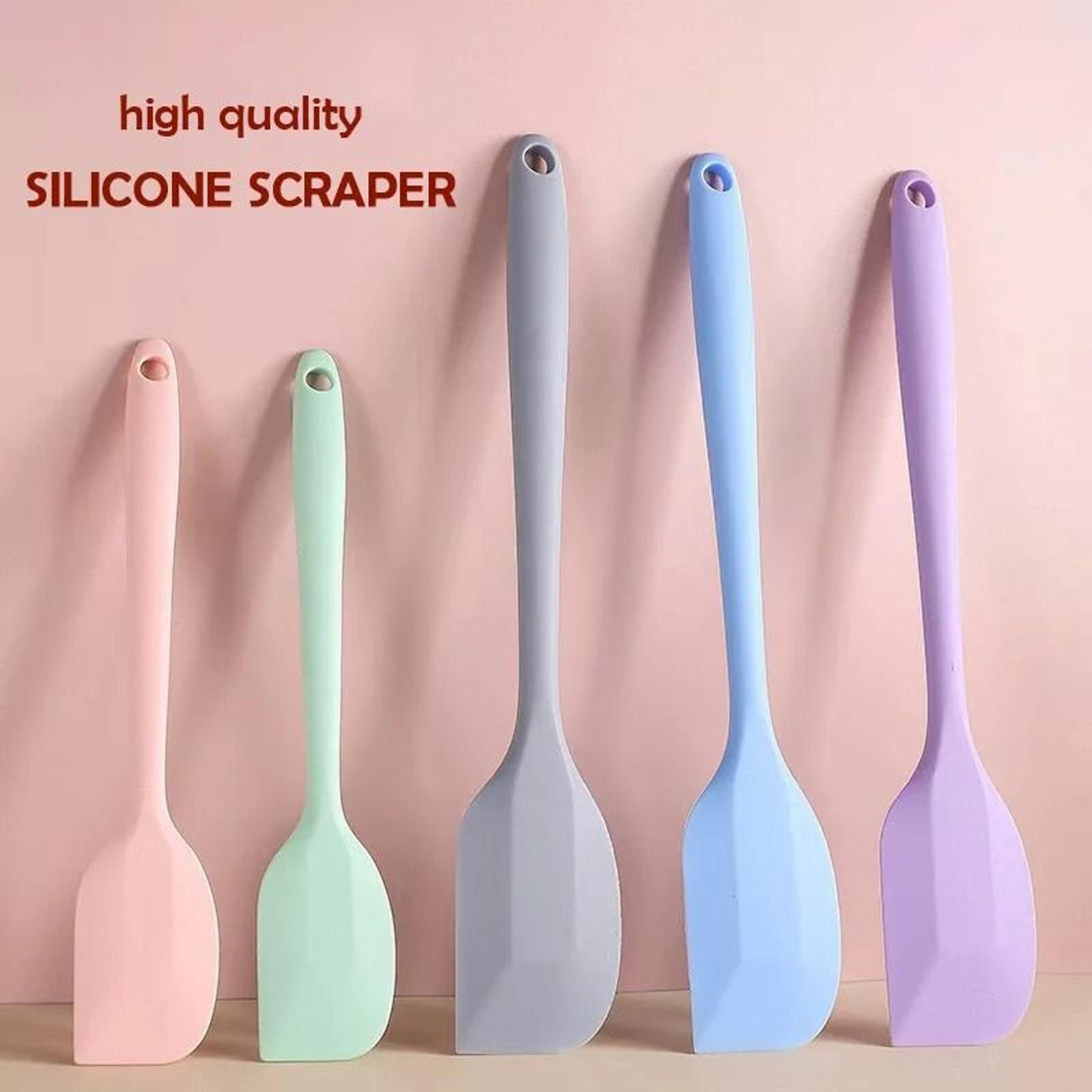 silicone cream spatula heat resistant baking tool
