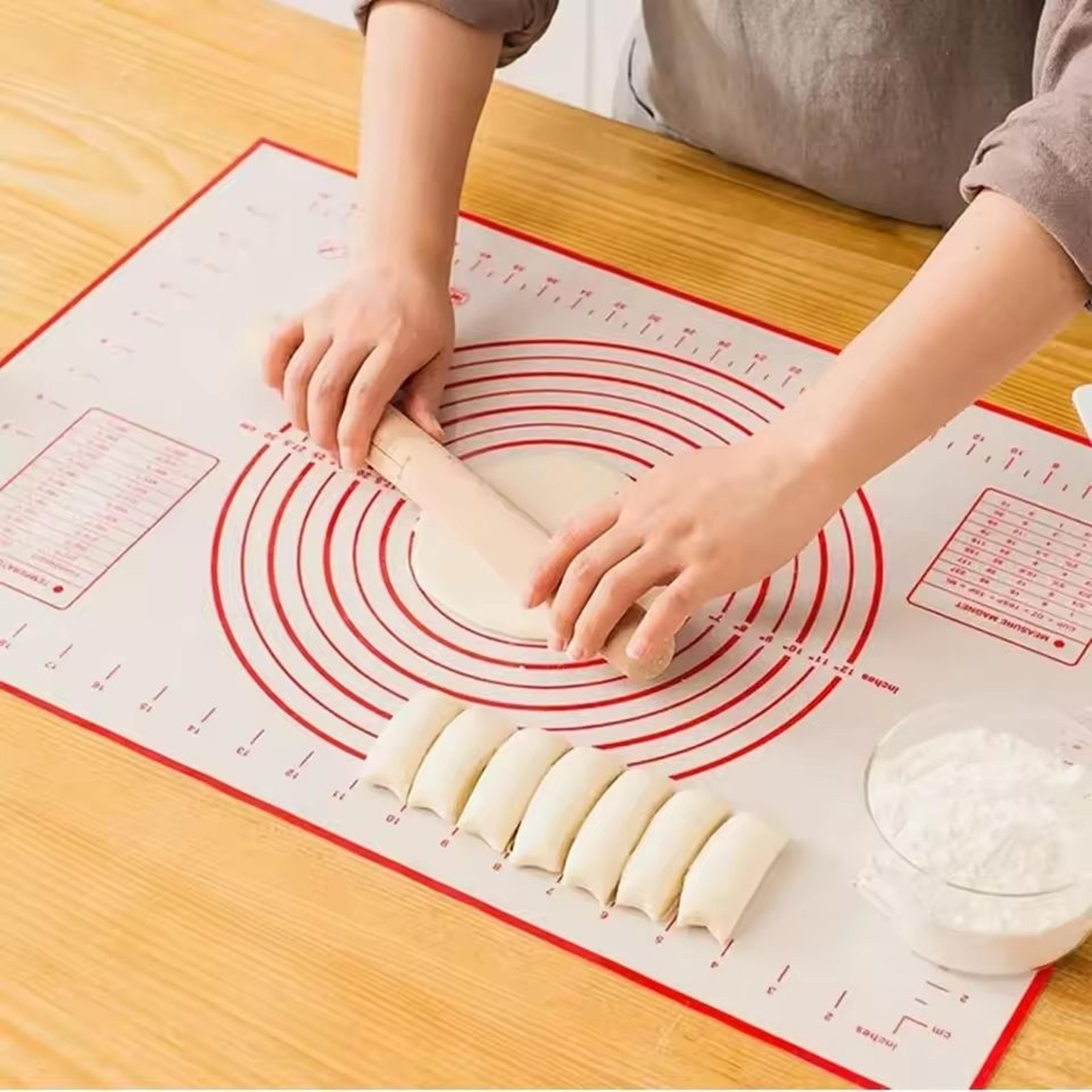 silicone baking mat non stick kneading pad