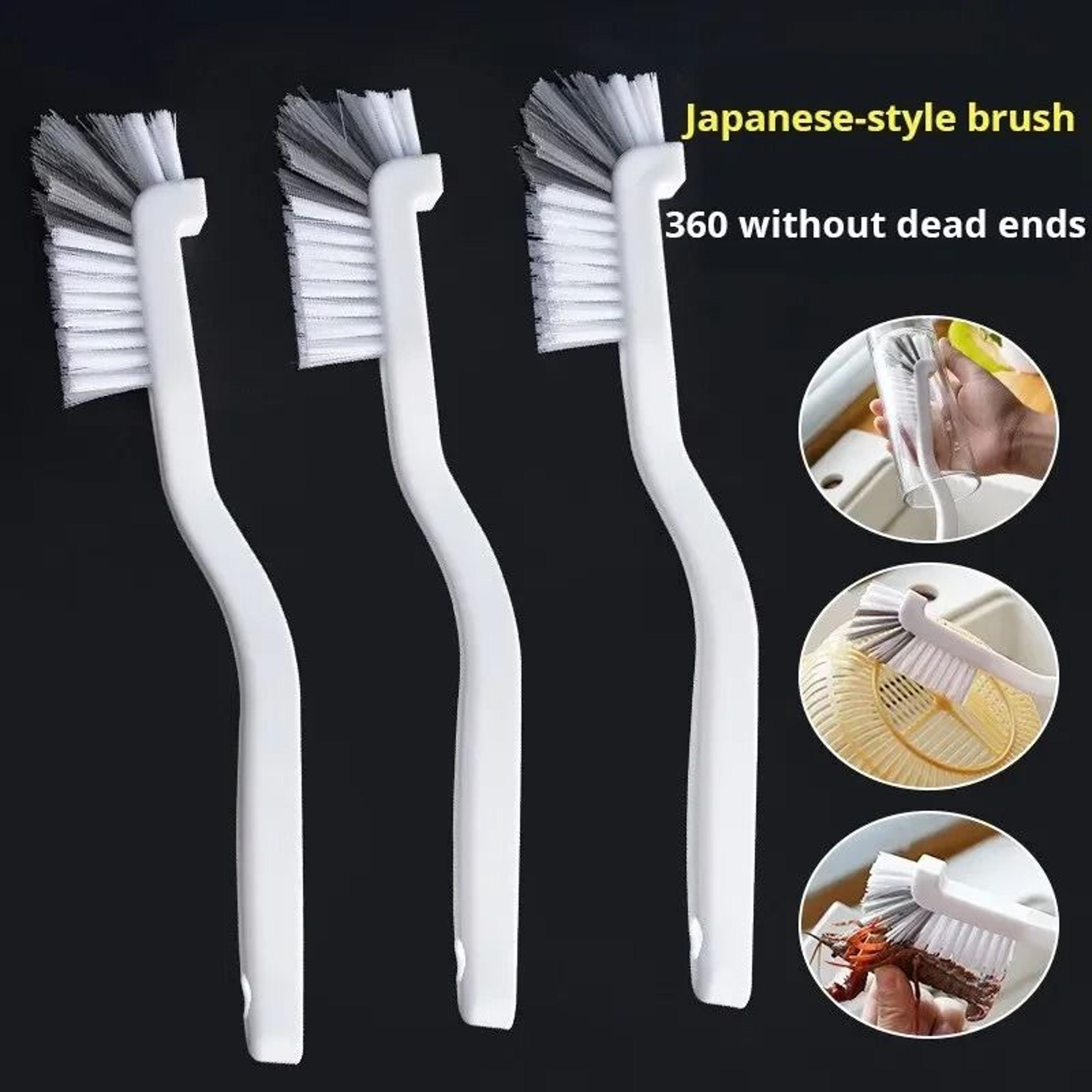 japanese sink and motorcycle cleaning brush long handle elbow design