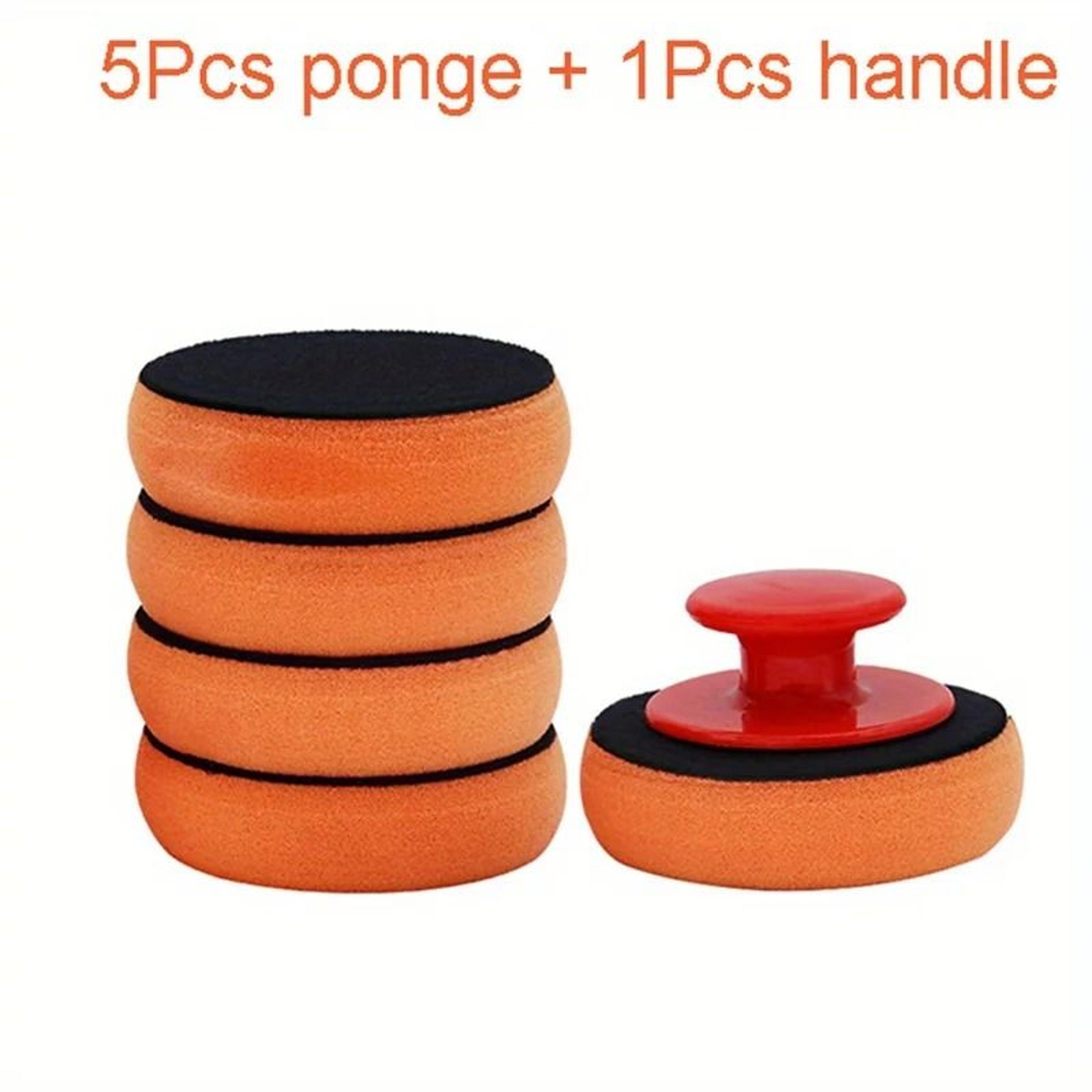 car wash wax polish pad sponge cleaning tool