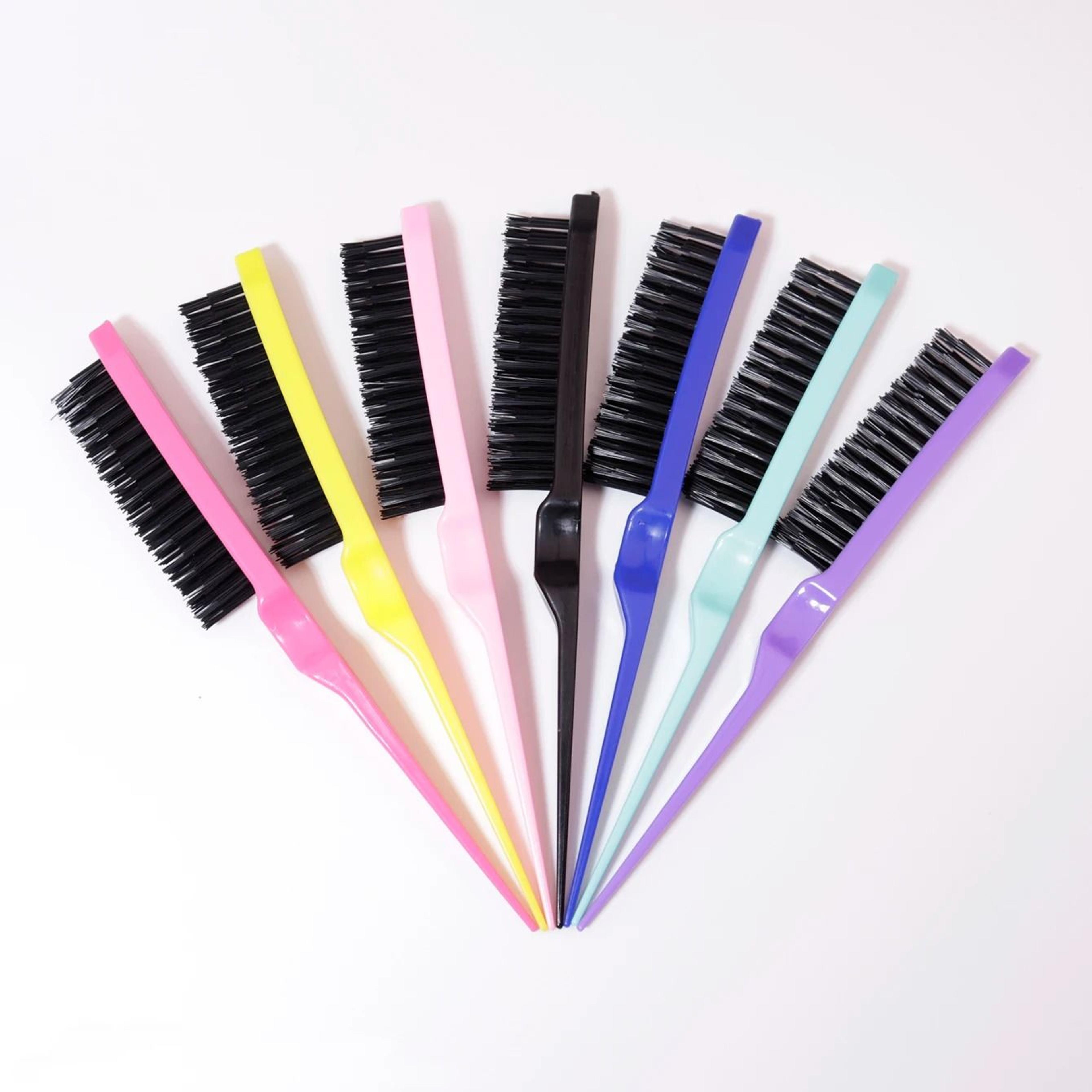 rat tail brush set for back combing and wig styling