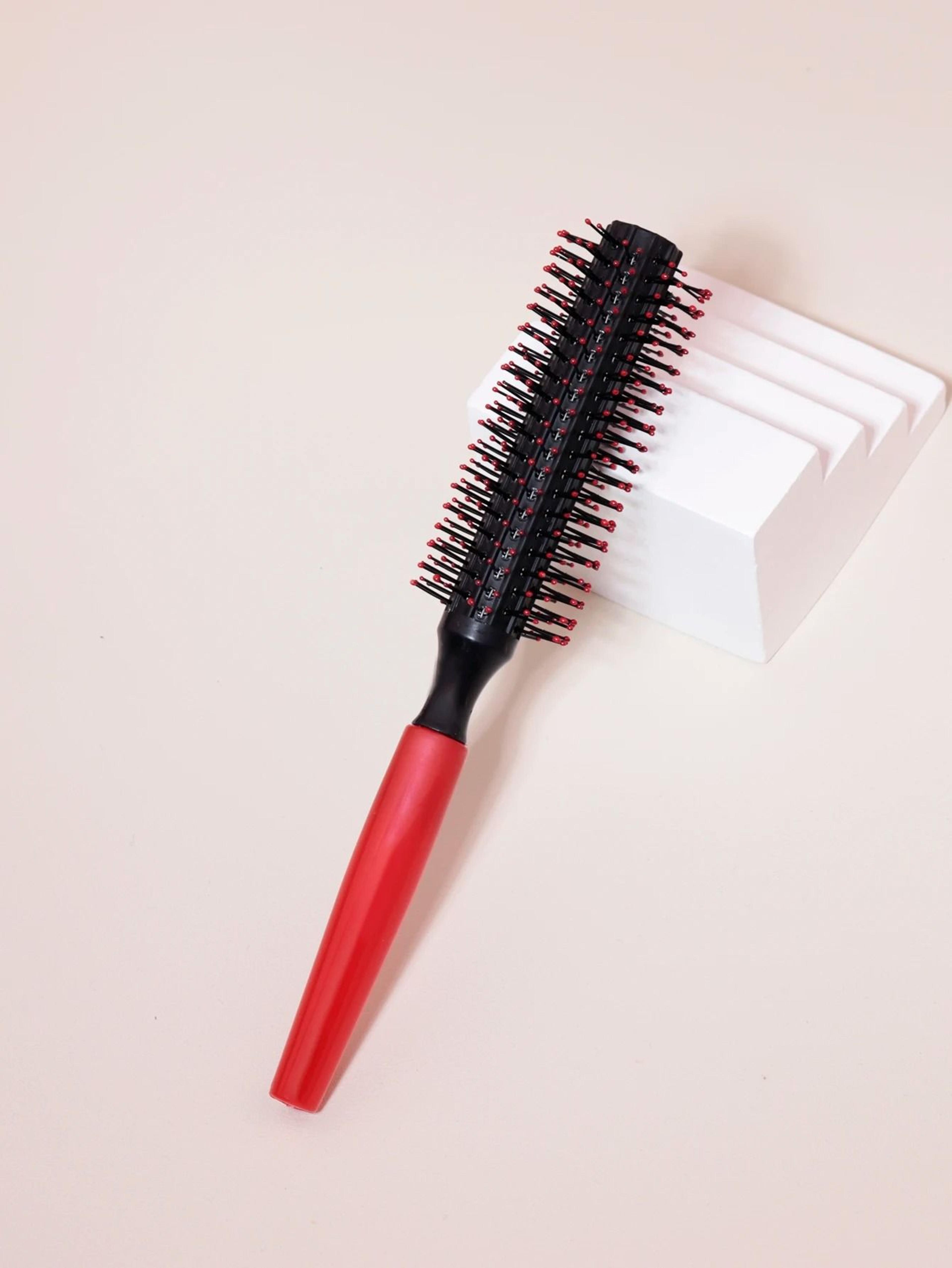 anti static cylindrical bristle round styling comb