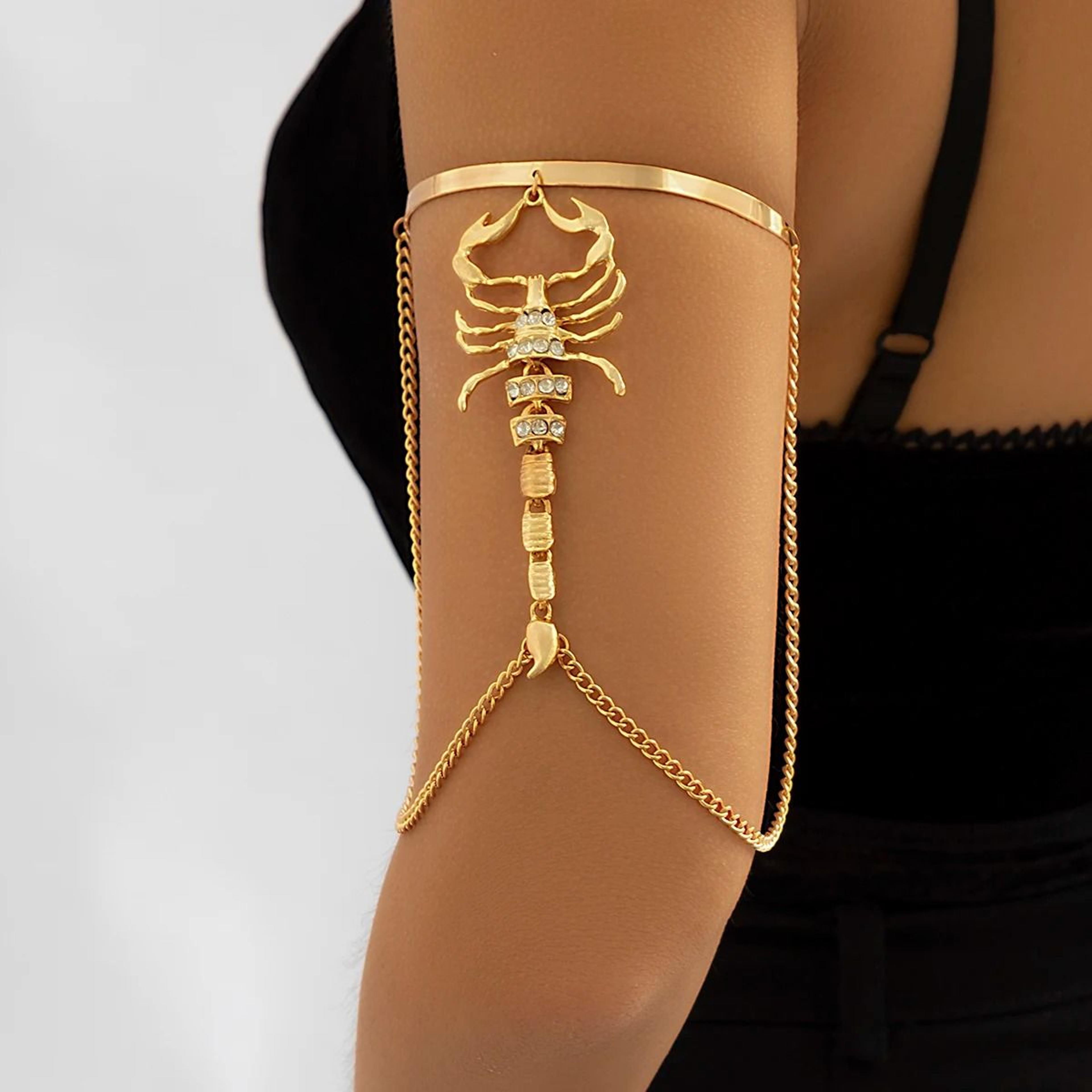 scorpion statement bracelet for women