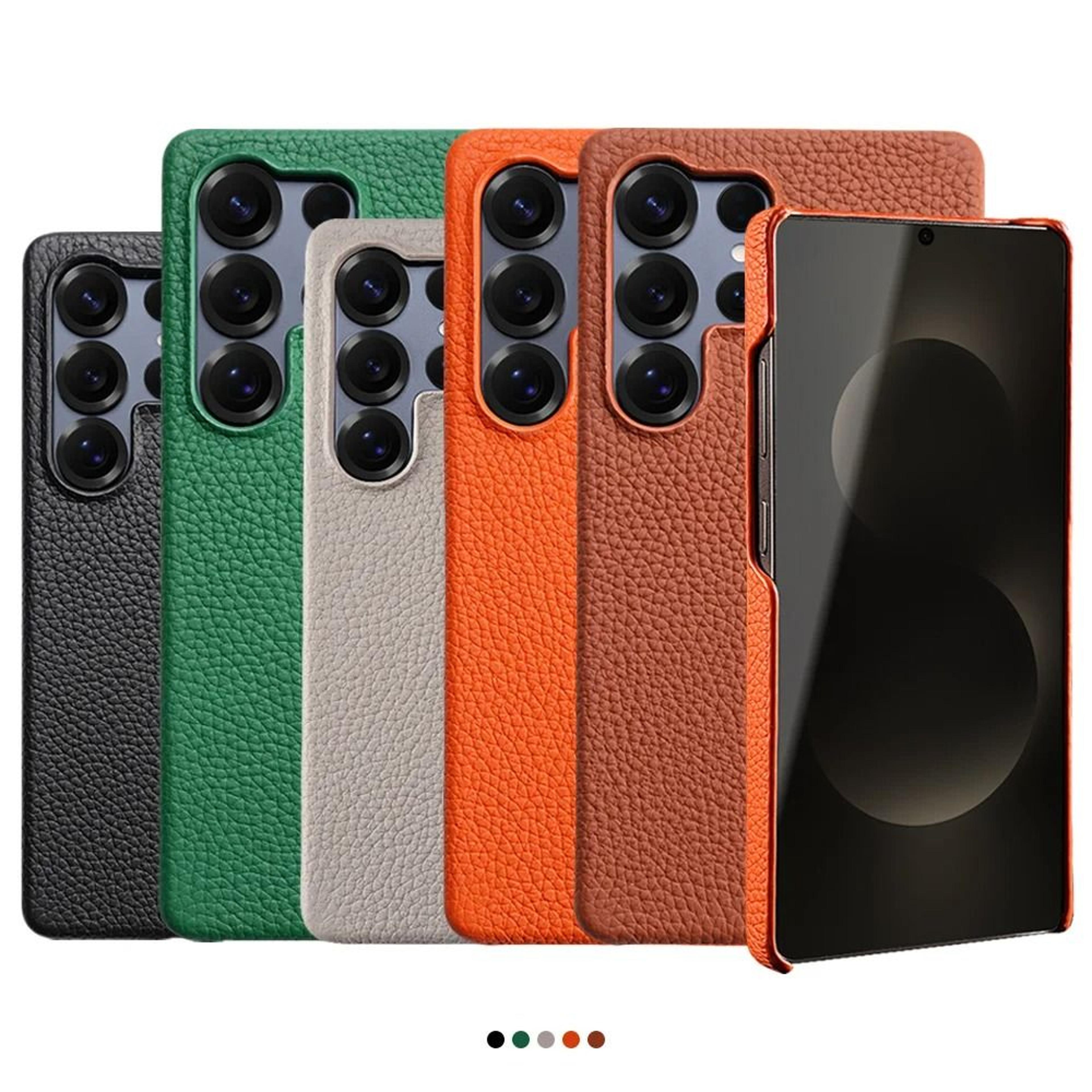 magnetic leather phone case for samsung galaxy