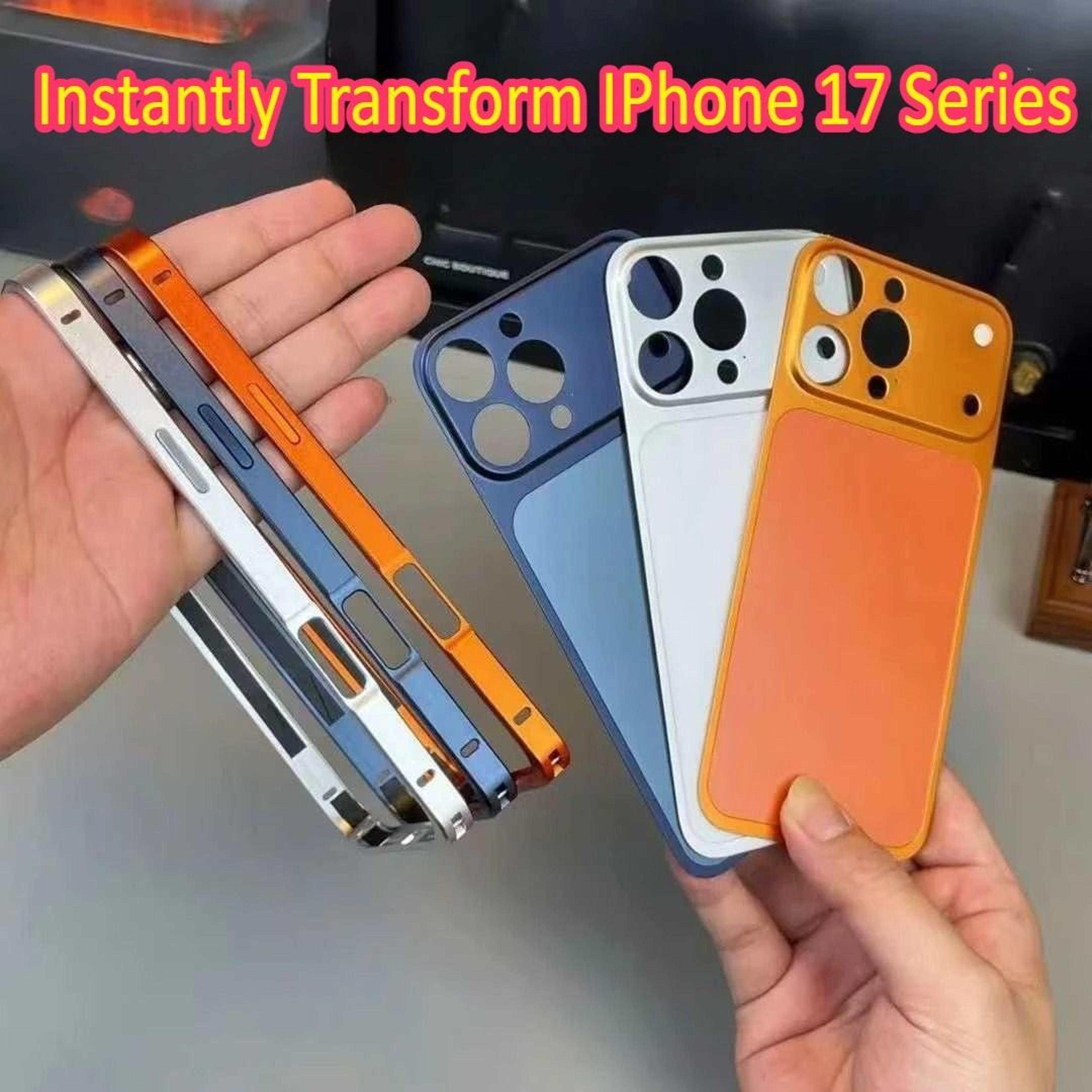 aluminum alloy frame protective phone case
