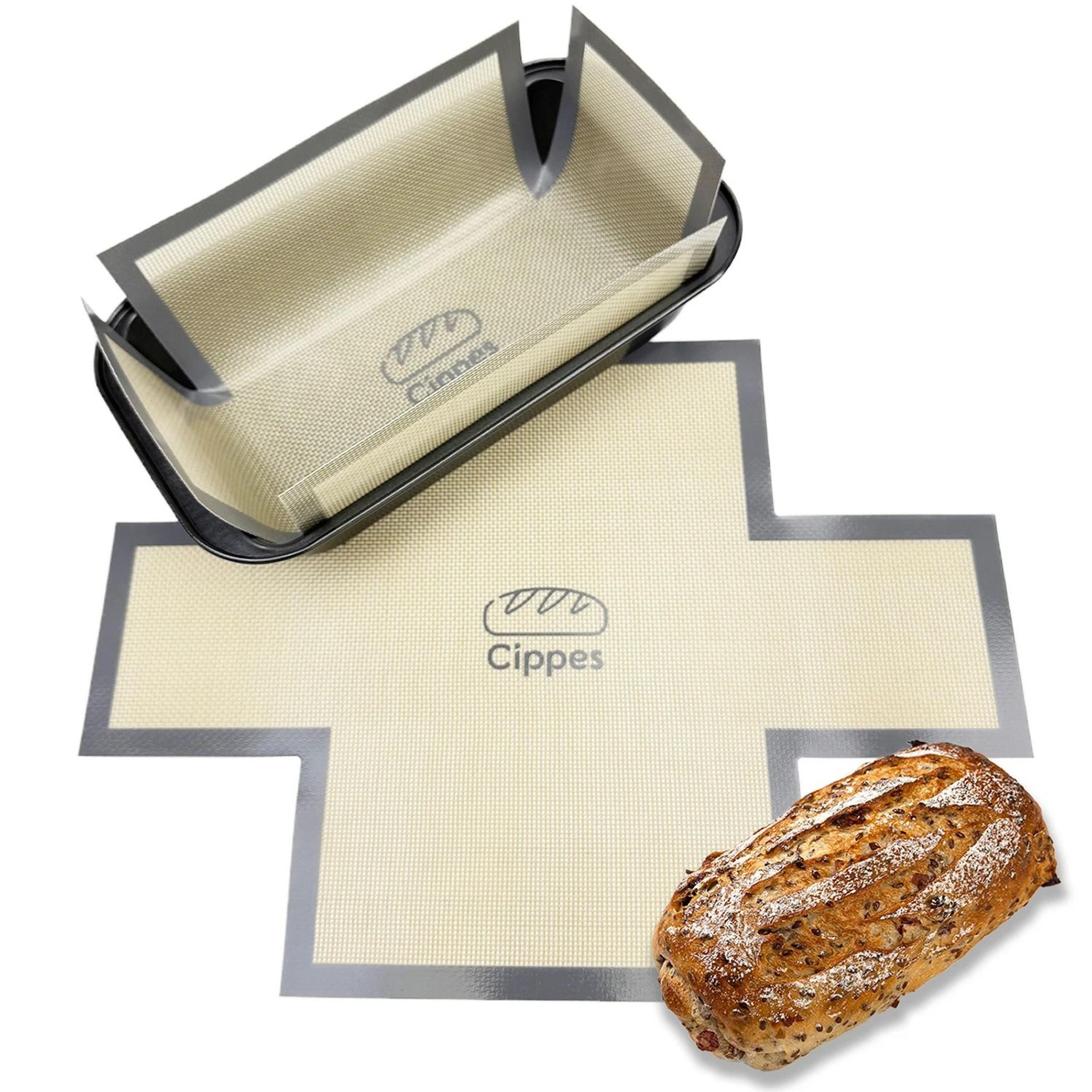 silicone bread loaf pan liner – reusable nonstick baking mat for loaf pans