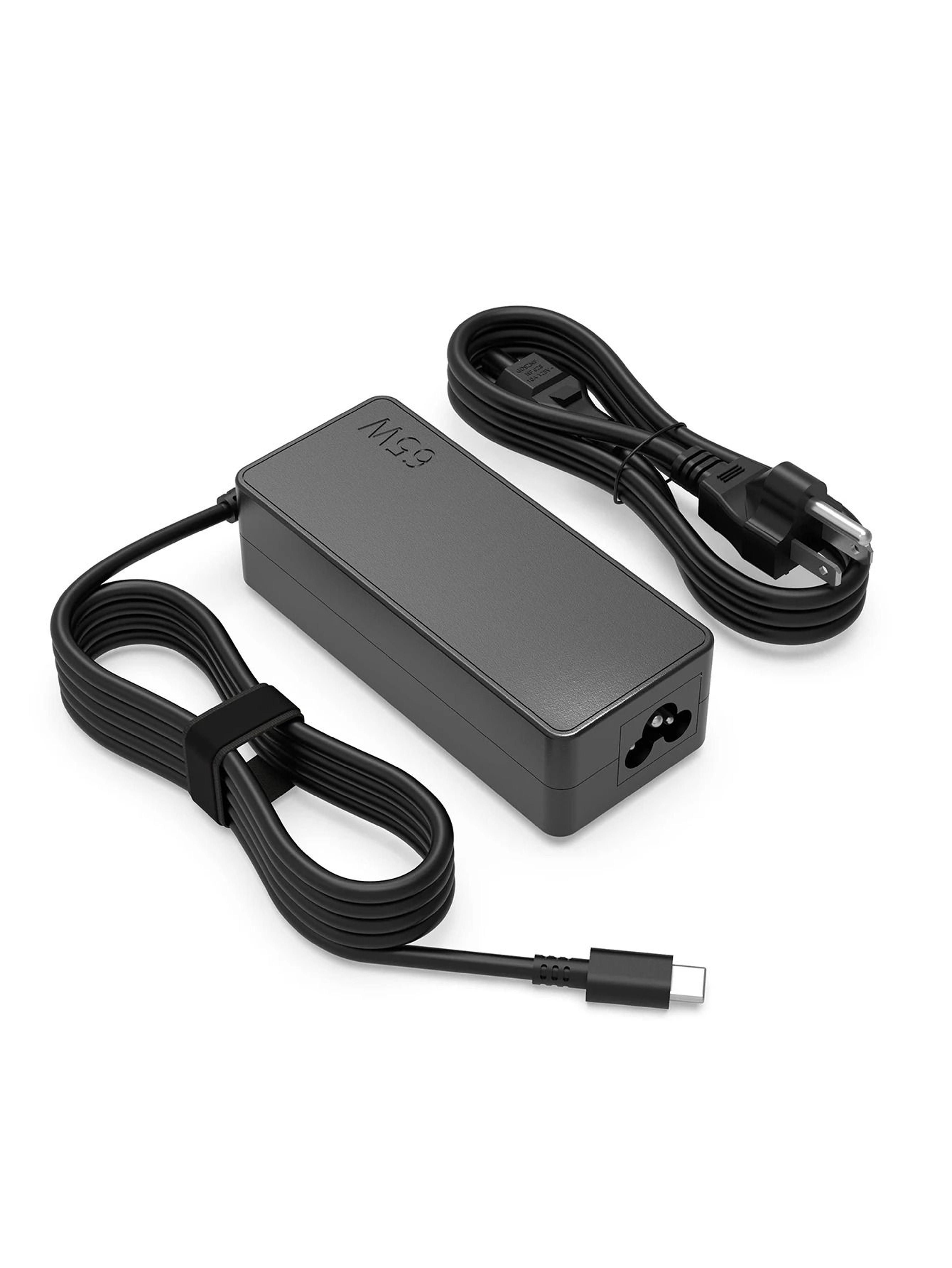 65w usb c laptop charger fast power adapter