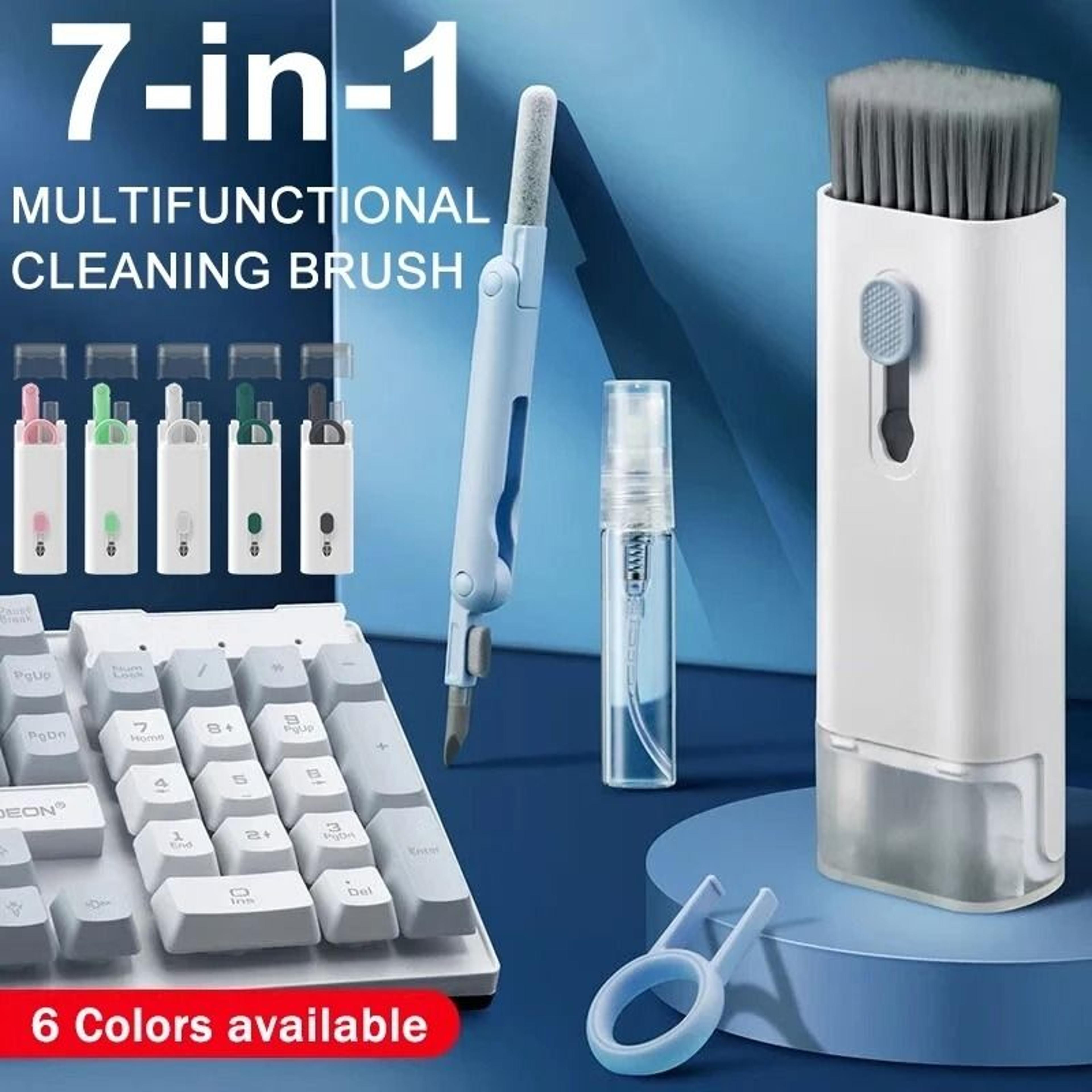 7 in 1 keyboard cleaning kit with brush and keycap puller