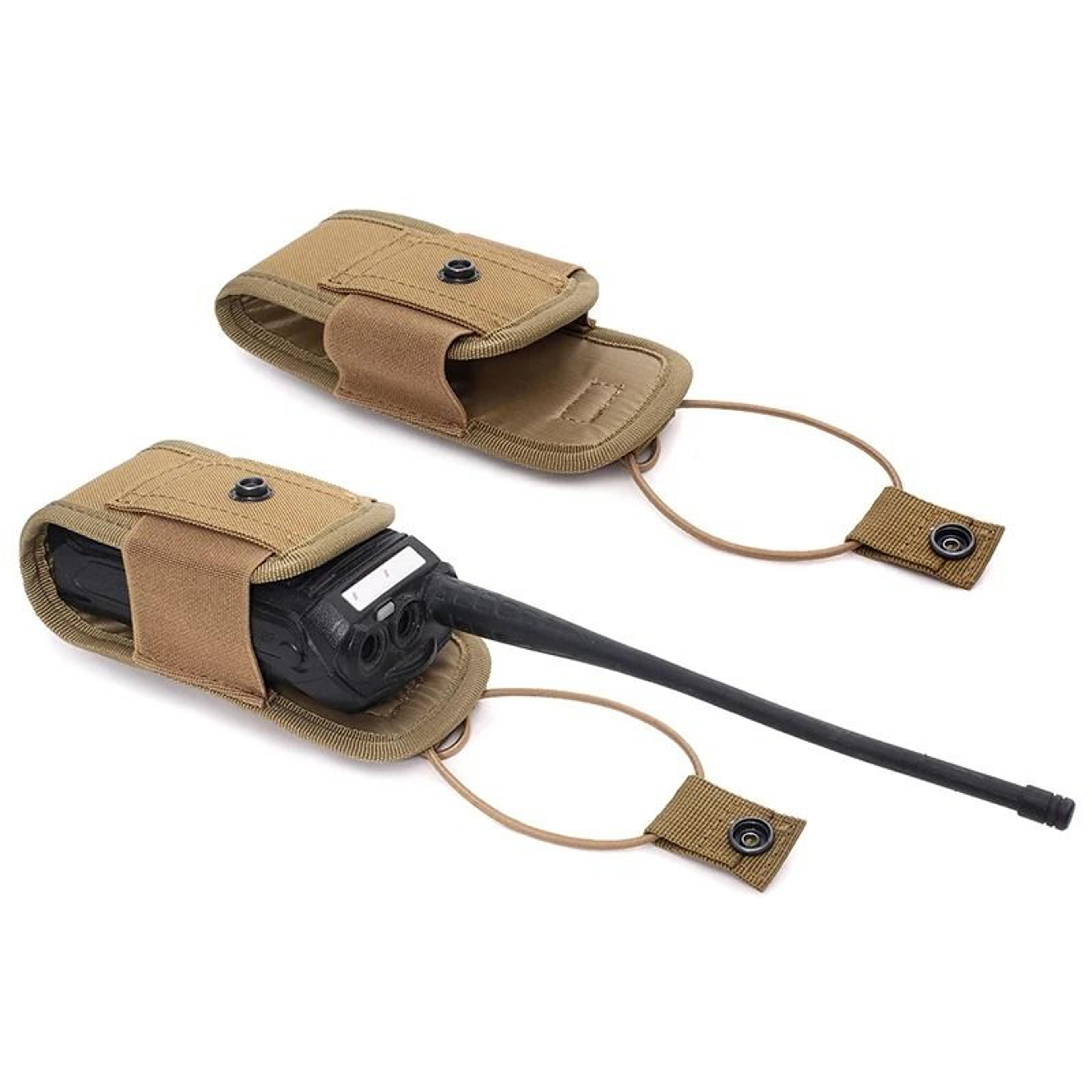 molle system walkie talkie bag – multifunctional camouflage accessory pouch