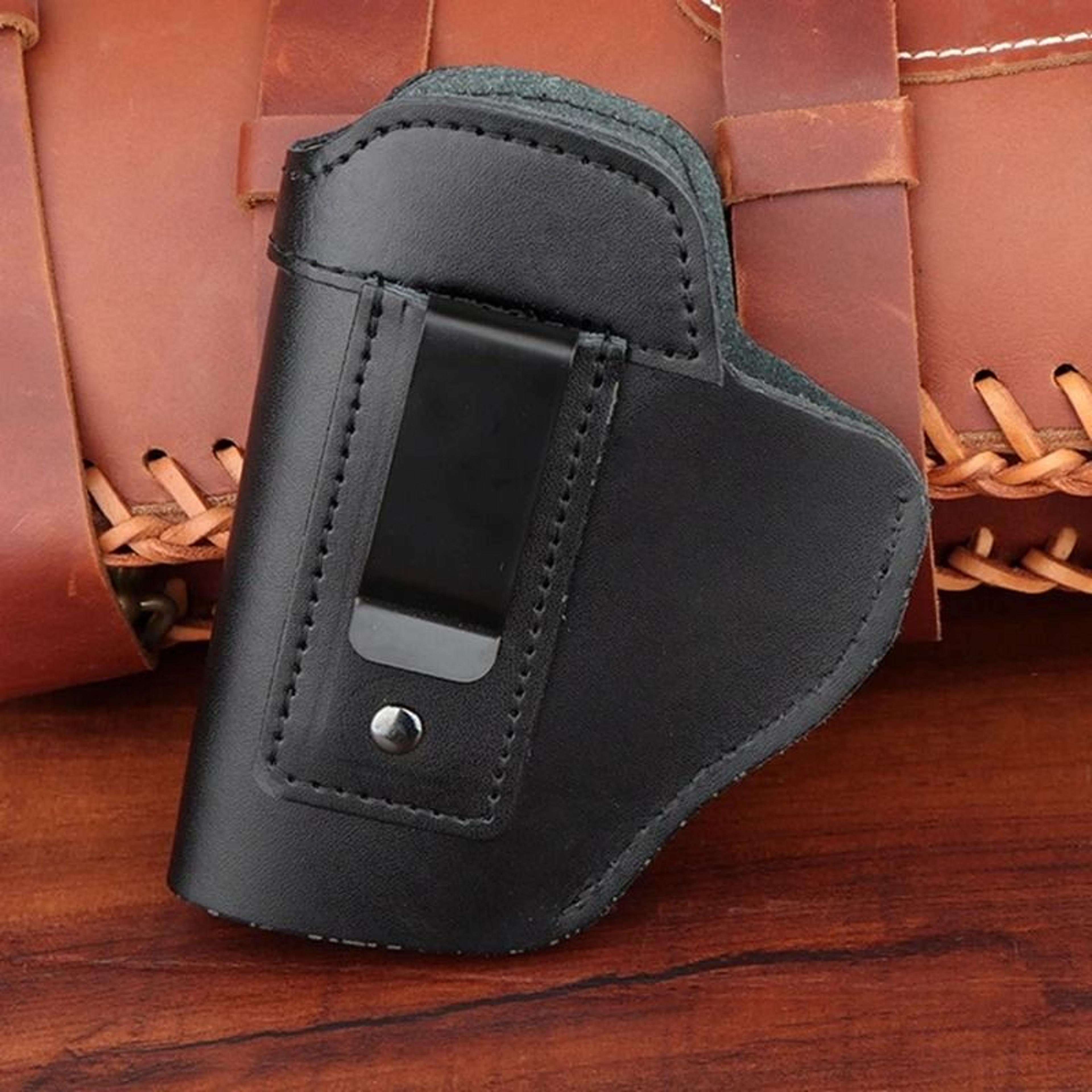 tactical leather holster – left or right hand concealed carry iwb holster